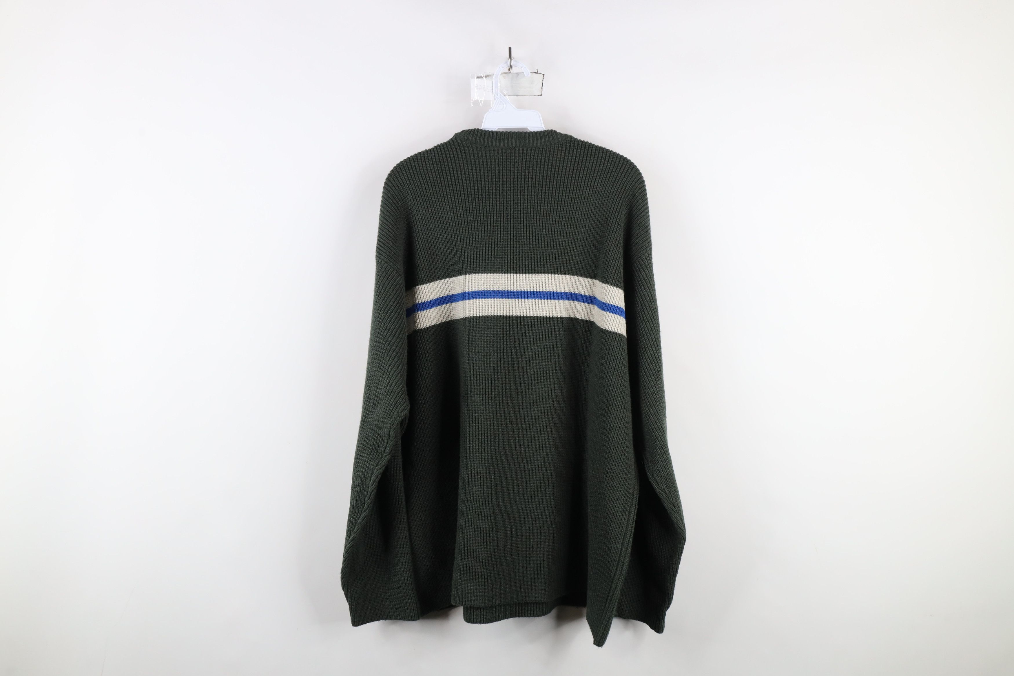Aeropostale × Vintage Vintage 90s Aeropostale Chunky Ribbed Knit Crewneck Sweater Size US XL / EU 56 / 4 - 6 Thumbnail