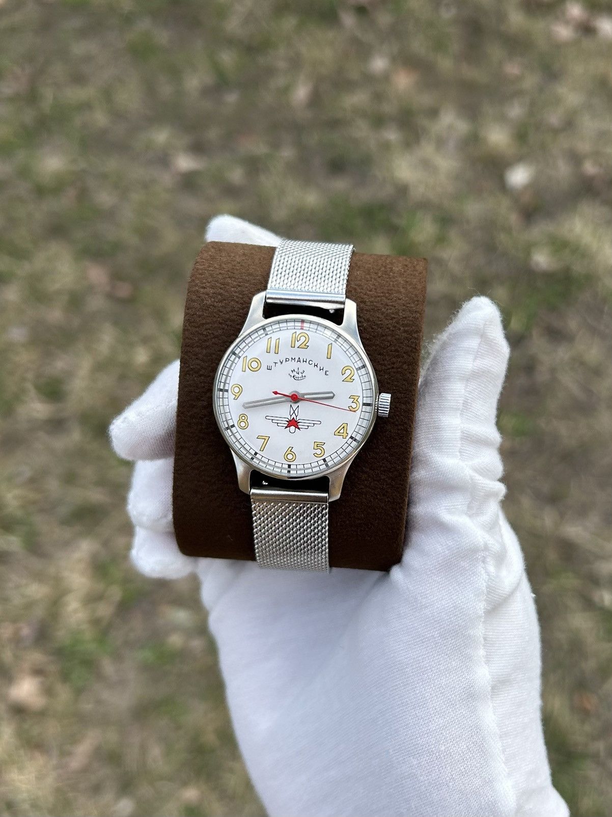 Vintage Vintage Watch Pobeda USSR Soviet Mechanical Retro 1970s Size ONE SIZE - 2 Thumbnail