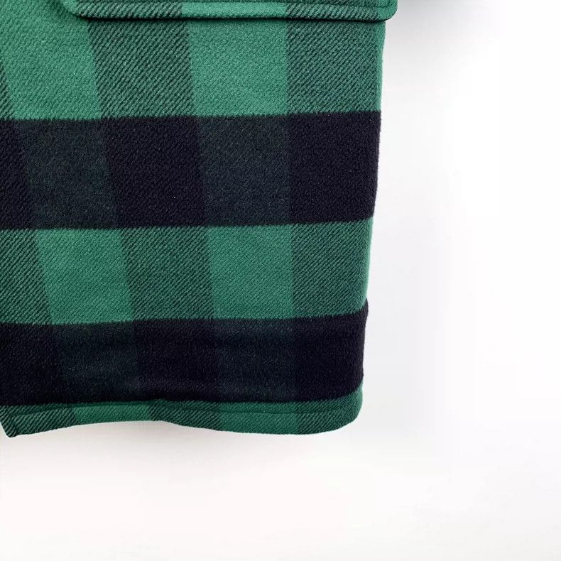 Dior Dior Green plaid wool hooded ox horn buckle belt coat 2504 Size XS / US 0-2 / IT 36-38 - 5 Thumbnail
