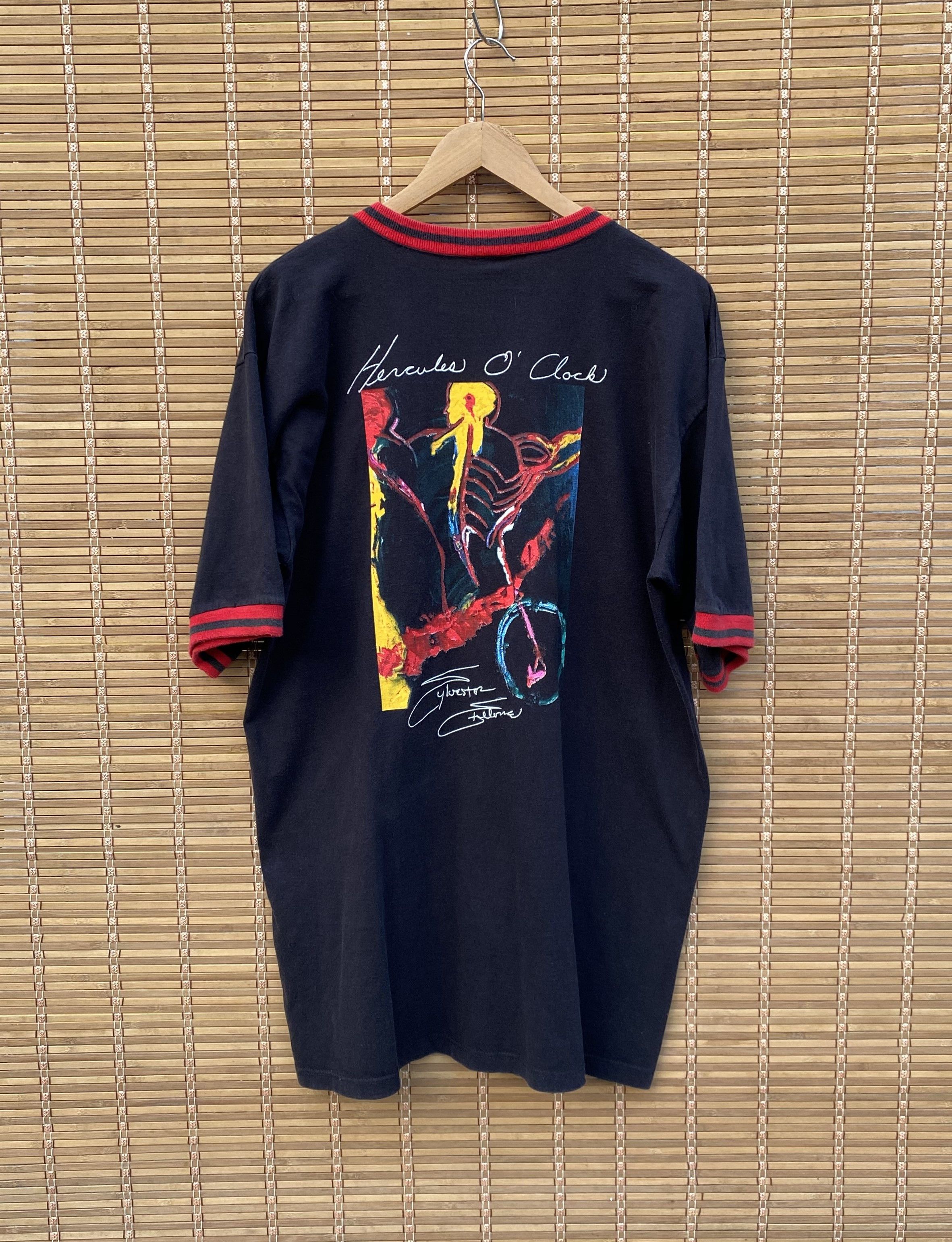 Vintage Rare Sylvester Stallone Planet Hollywood x celebrity edition Size US M / EU 48-50 / 2 - 1 Thumbnail