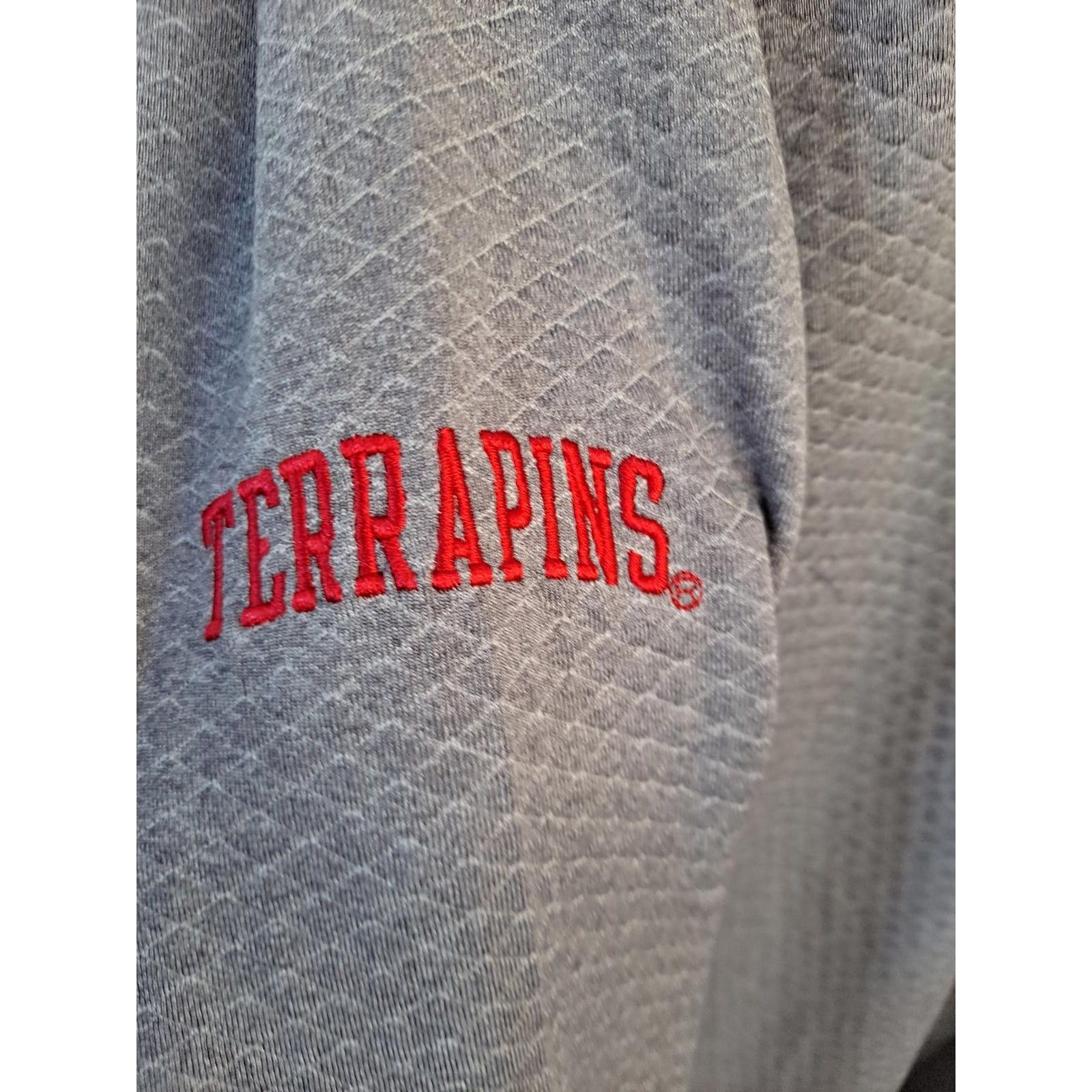 Champion Champion Maryland Terrapins 1/4 Zip Quilted Gray Sweatshirt Size US M / EU 48-50 / 2 - 3 Thumbnail