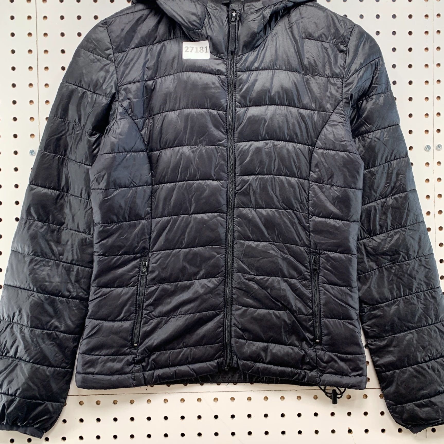 TNA TNA Hooded Puffer Jacket Women XS Black Primaloft 17.5x22.5 Size XS / US 0-2 / IT 36-38 - 6 Thumbnail