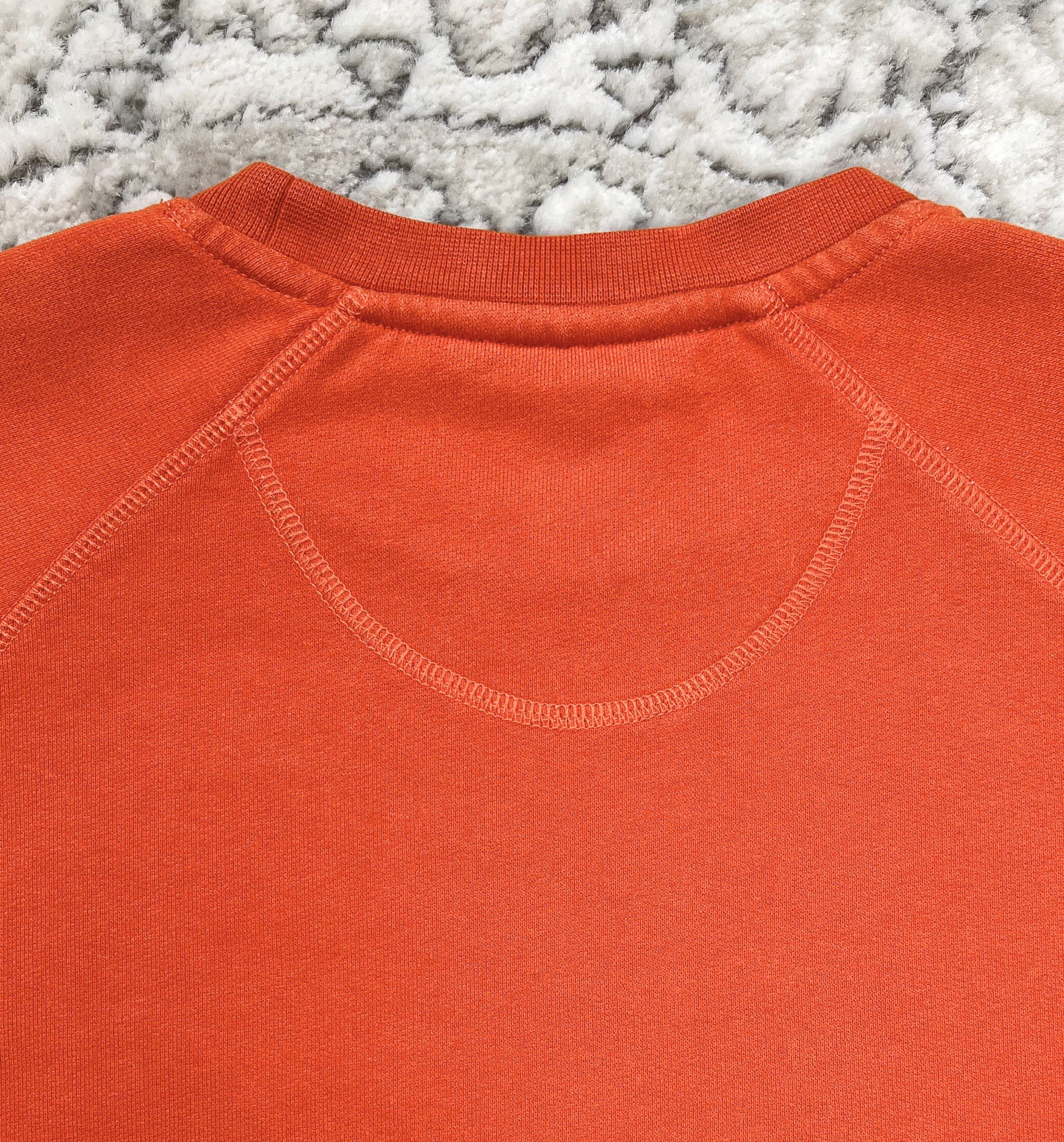 Belstaff Belstaff England 1924 Logo Crewneck Sweatshirt Orange XS Size US XS / EU 42 / 0 - 11 Thumbnail