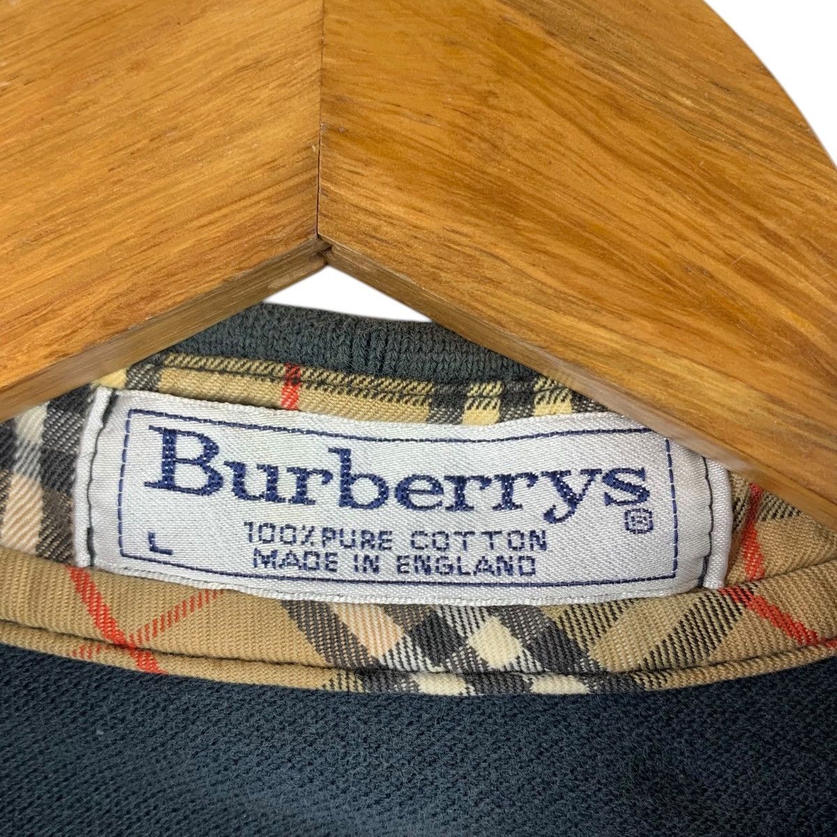 Burberry Vintage BURBERRYS London England Brand Embroidered LogoShirt Size US L / EU 52-54 / 3 - 5 Thumbnail
