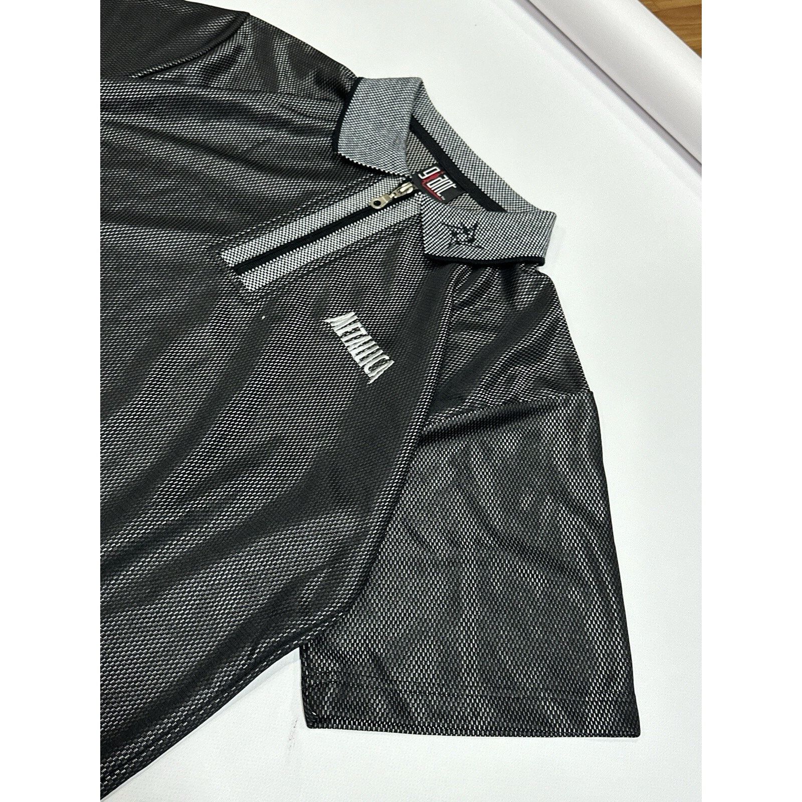 Giant Vintage Metallica 1996 Tour Giant Silver Jersey Very Rare Size US L / EU 52-54 / 3 - 2 Thumbnail