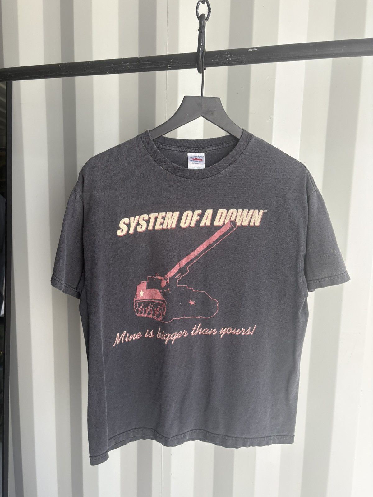Band Tees Thrashed System of a Down Faded Distressed ERD GRUNGE WCC Size US L / EU 52-54 / 3 - 1 Thumbnail
