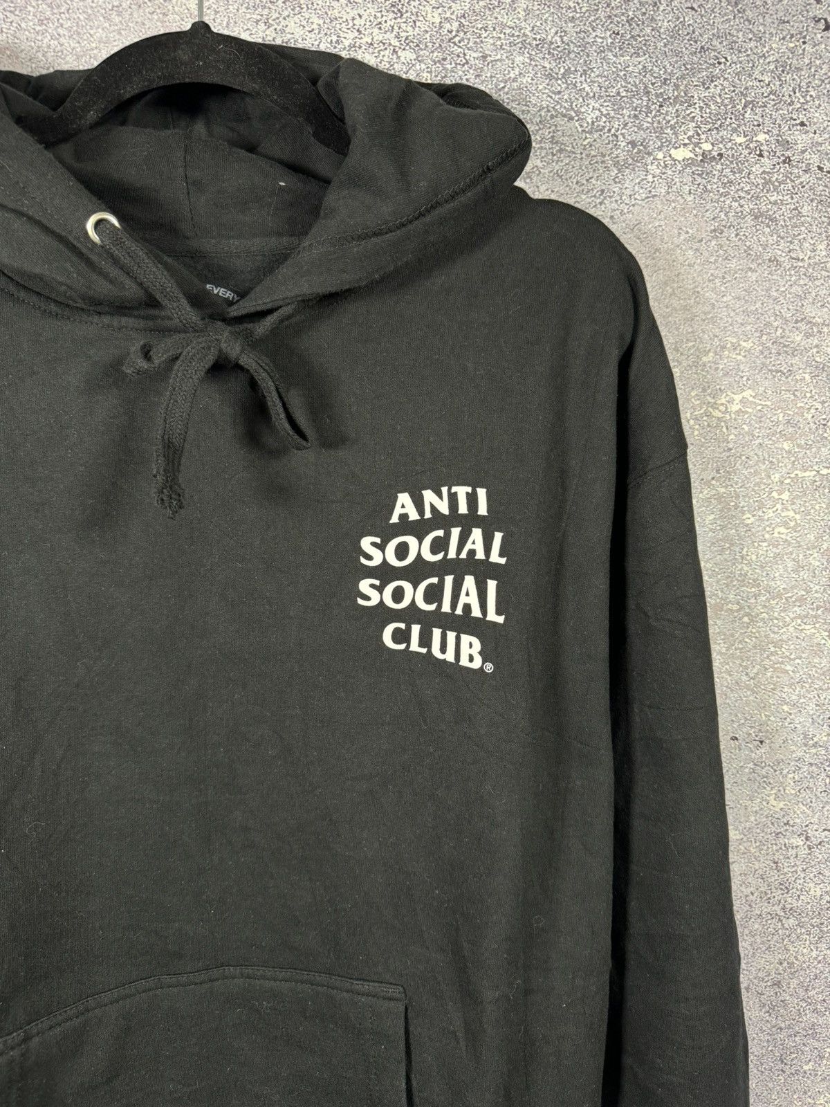 Anti Social Social Club ASSC Anti Social Social Club Hoodie Black Streetwear Large Size US L / EU 52-54 / 3 - 6 Thumbnail