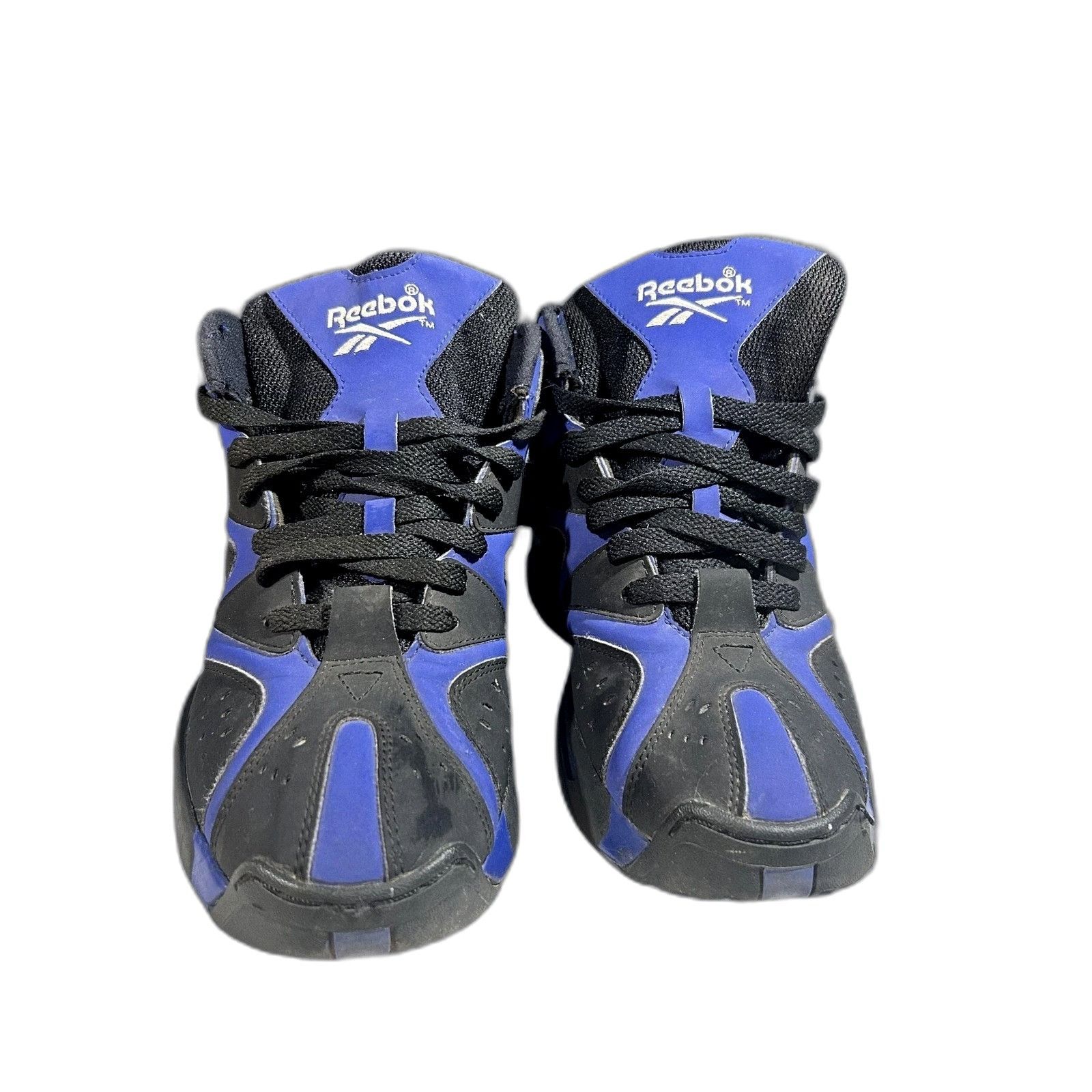Reebok Reebok Kamikaze I Mid Blue Print Basketball Shoes Mens 7.5 U Size US 7.5 / EU 40-41 - 6 Thumbnail