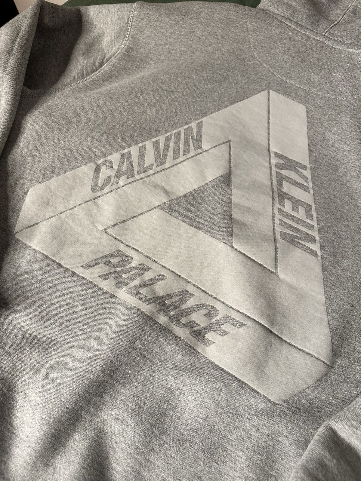 Palace CK1 Tri-Ferg Hood Light Grey Marl
