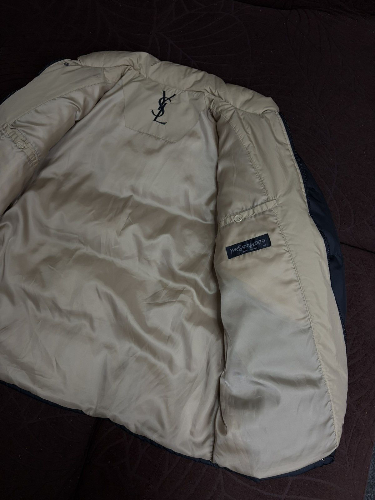 Yves Saint Laurent Yves Saint Laurent DUCK DOWN PUFFER JACKET Size US XXL / EU 58 / 5 - 6 Thumbnail
