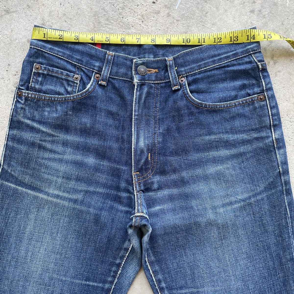 Japanese Brand W29 Vintage Edwin 503 Faded BOOTCUT Jeans FLARE Pants Denim Size US 29 - 5 Thumbnail