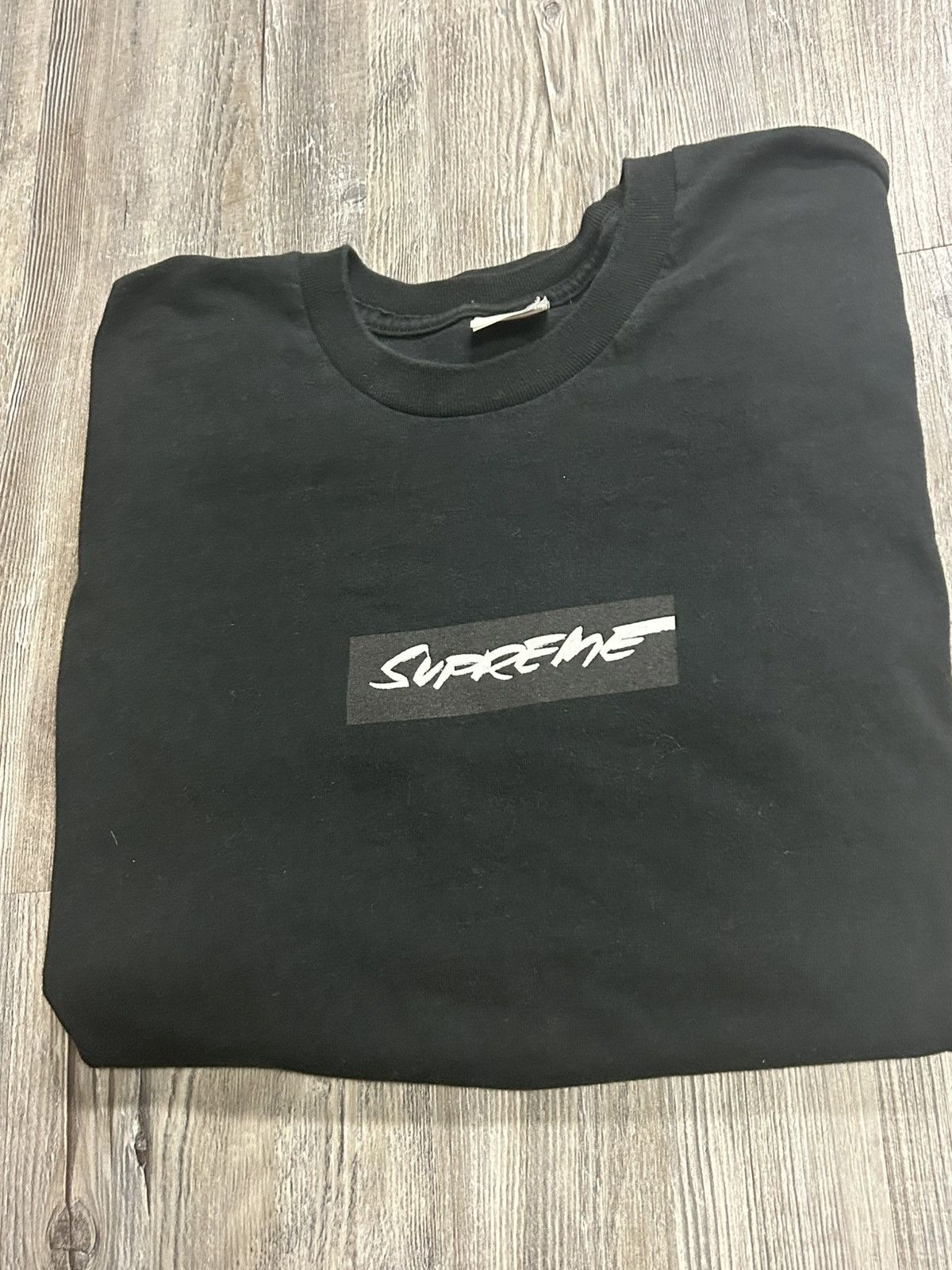 Supreme Futura Logo Tee Black Supreme Futura Box Logo Tee Black S/S 23