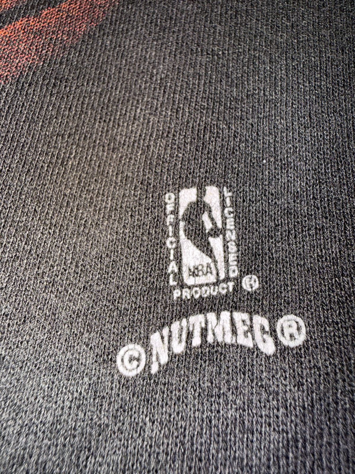 Nutmeg Vintage 90s Nutmeg Mill CharlotteHornets Crewneck Sweatshirt Size US XXL / EU 58 / 5 - 6 Thumbnail