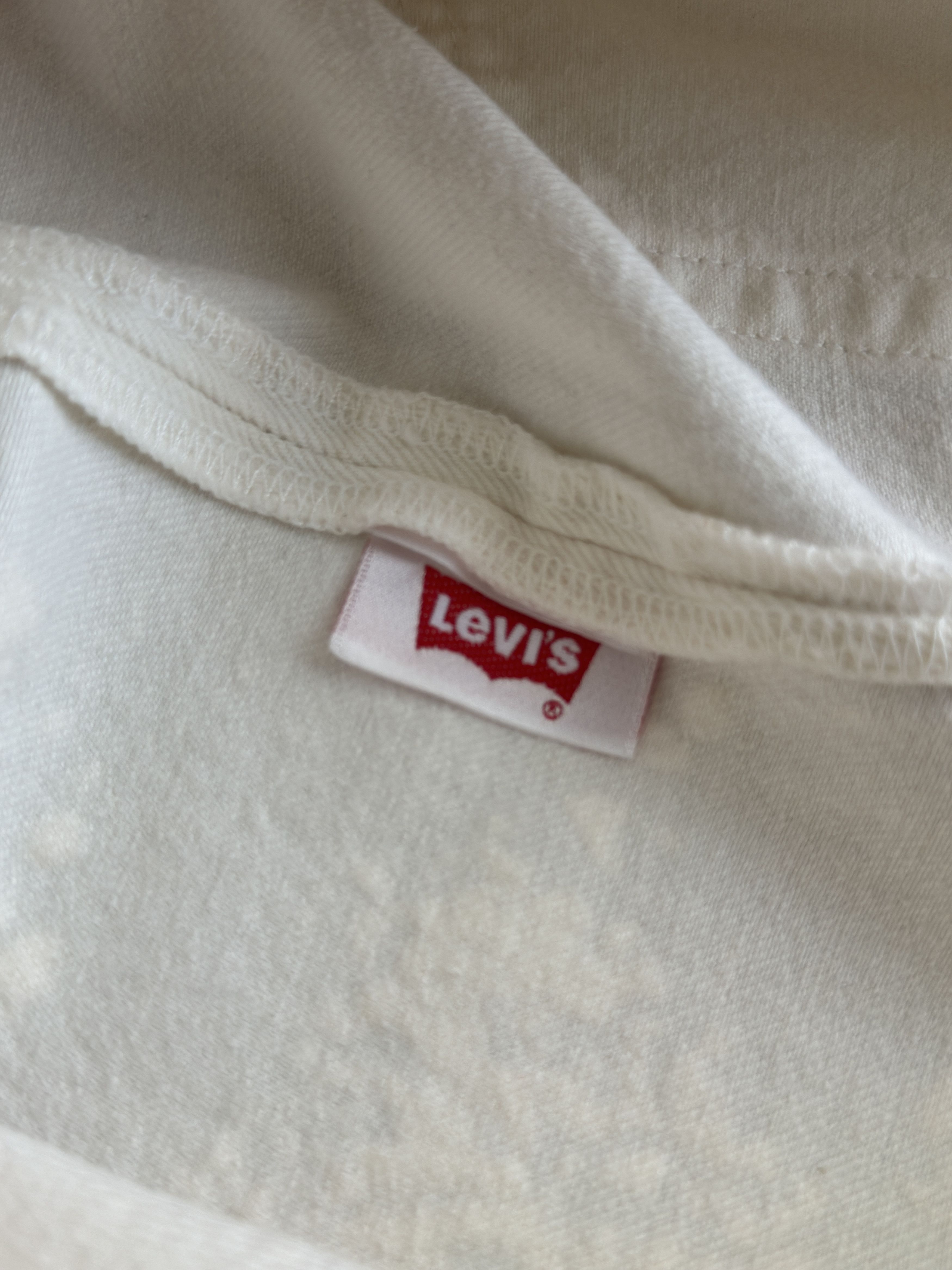 DENIM TEARS × Levi's Denim Tears Levi's 501 Jeans Brick Mason White Red Clay Size US 31 - 15 Thumbnail