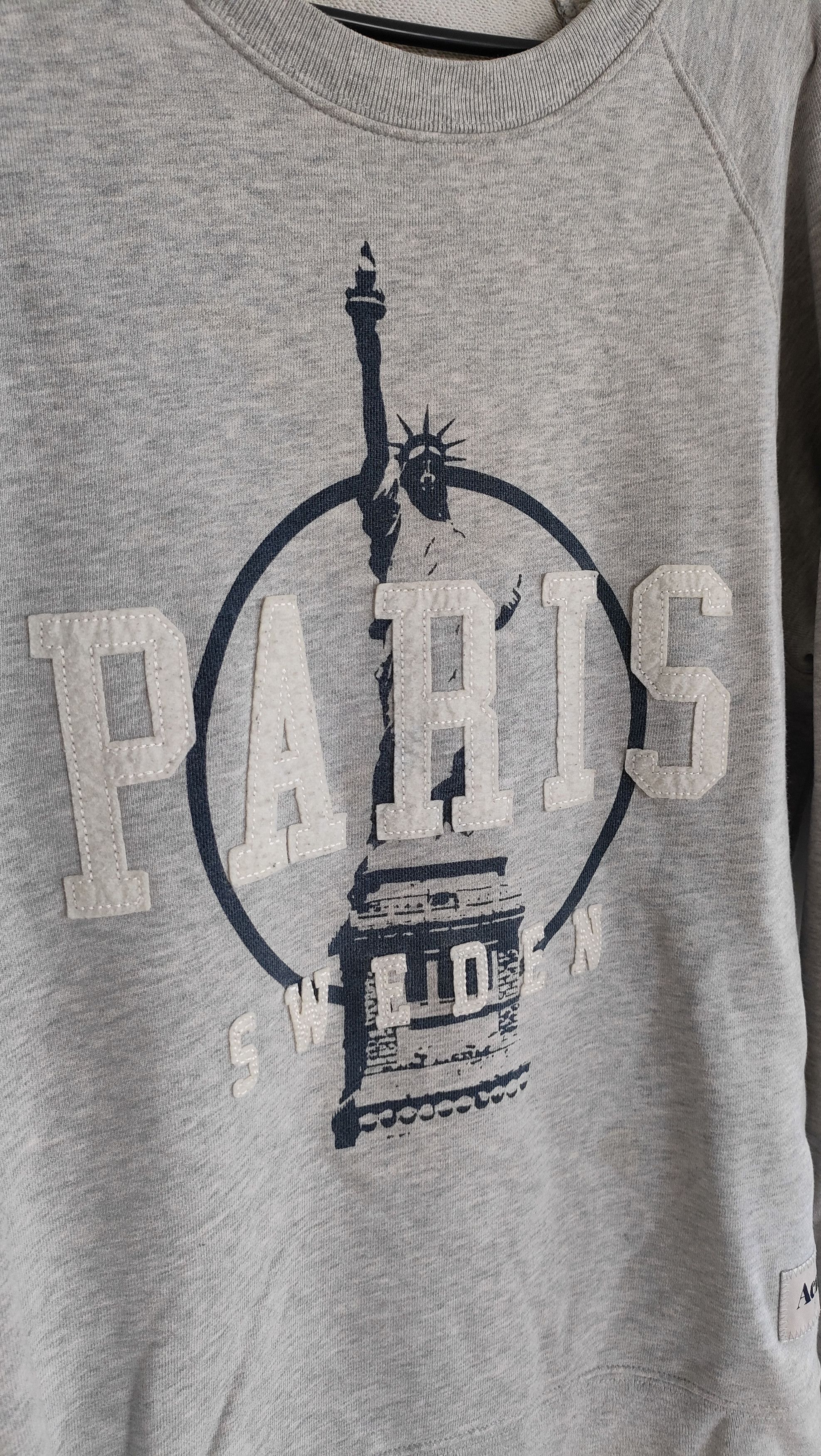 Acne Studios Acne Studios College PARIS SWEDEN AW11 runway crewneck Size US S / EU 44-46 / 1 - 5 Thumbnail