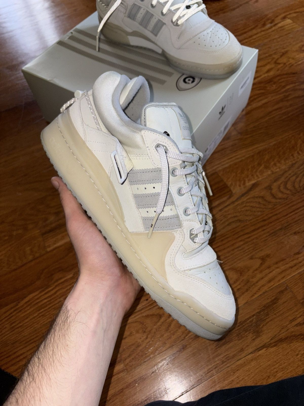 Adidas Adidas Bad Bunny Forum Size US 11.5 / EU 44-45 - 4 Thumbnail