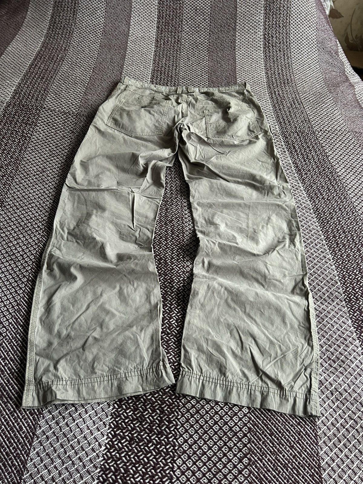 Nautica Vintage Nautica American Flag Pants Mens Army Style Size 32 Size US 32 / EU 48 - 3 Thumbnail