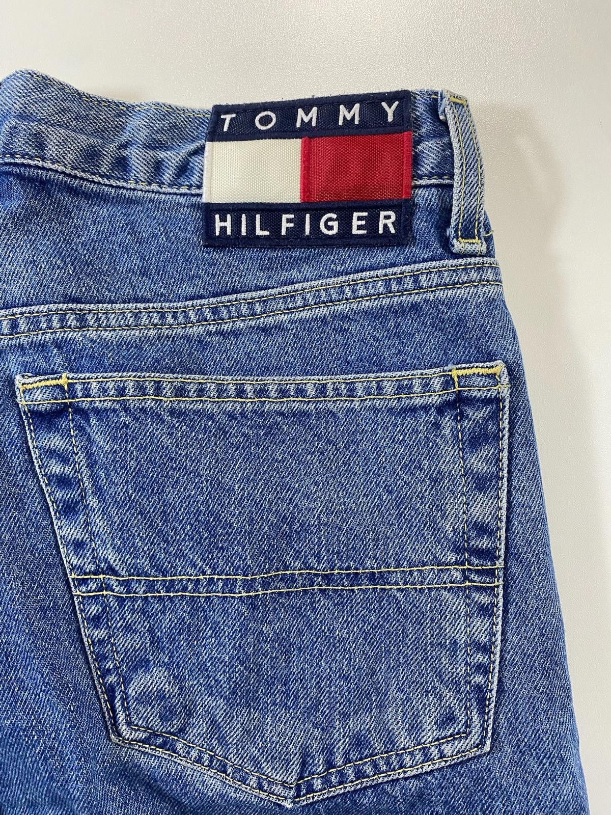 Tommy Jeans Vintage Tommy Jeans Blue Denim Pants with Star Side Stripes Size US 30 / EU 46 - 9 Thumbnail