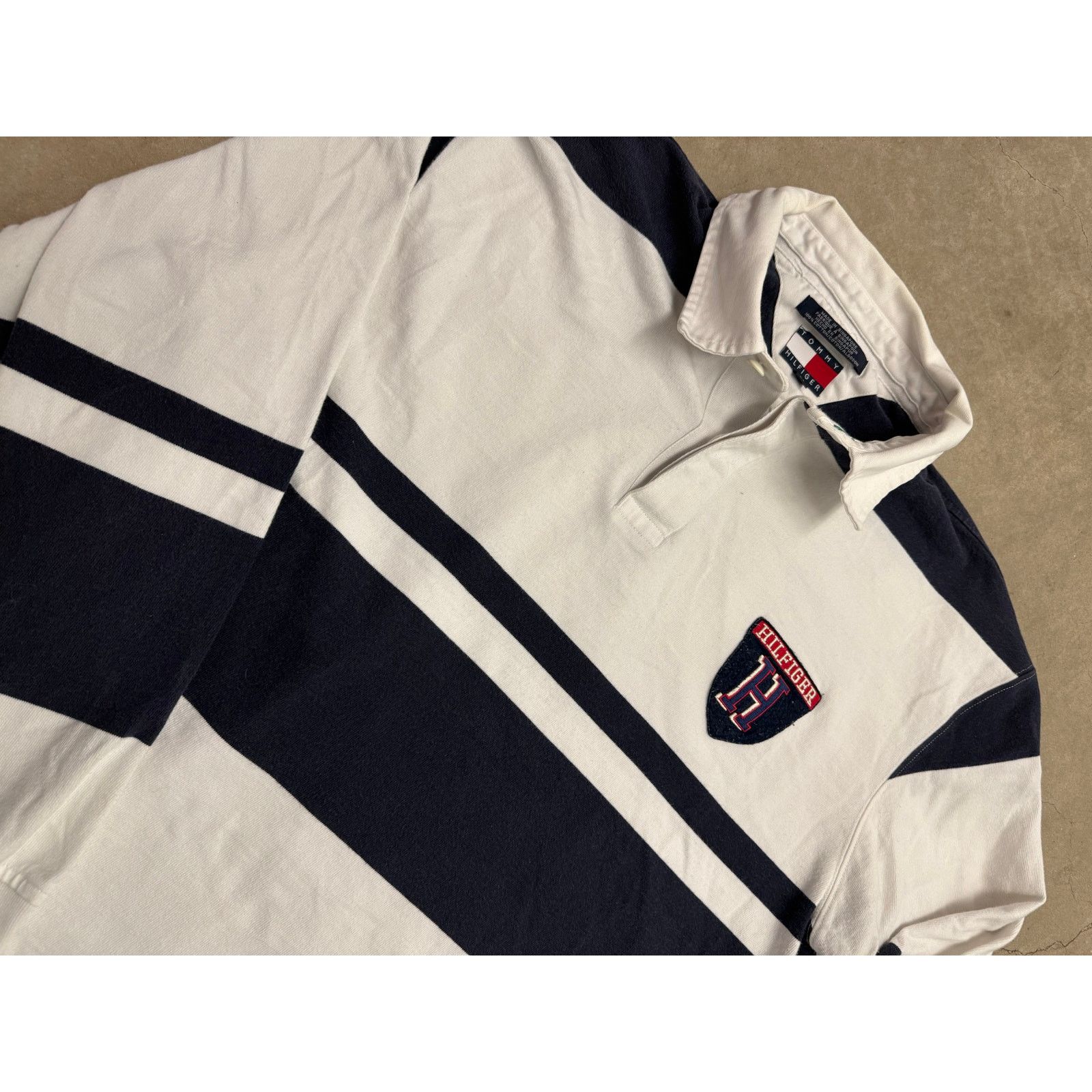 Tommy Hilfiger polo rugby Tommy Hilfiger stripped long sleeve Size US L / EU 52-54 / 3 - 5 Thumbnail