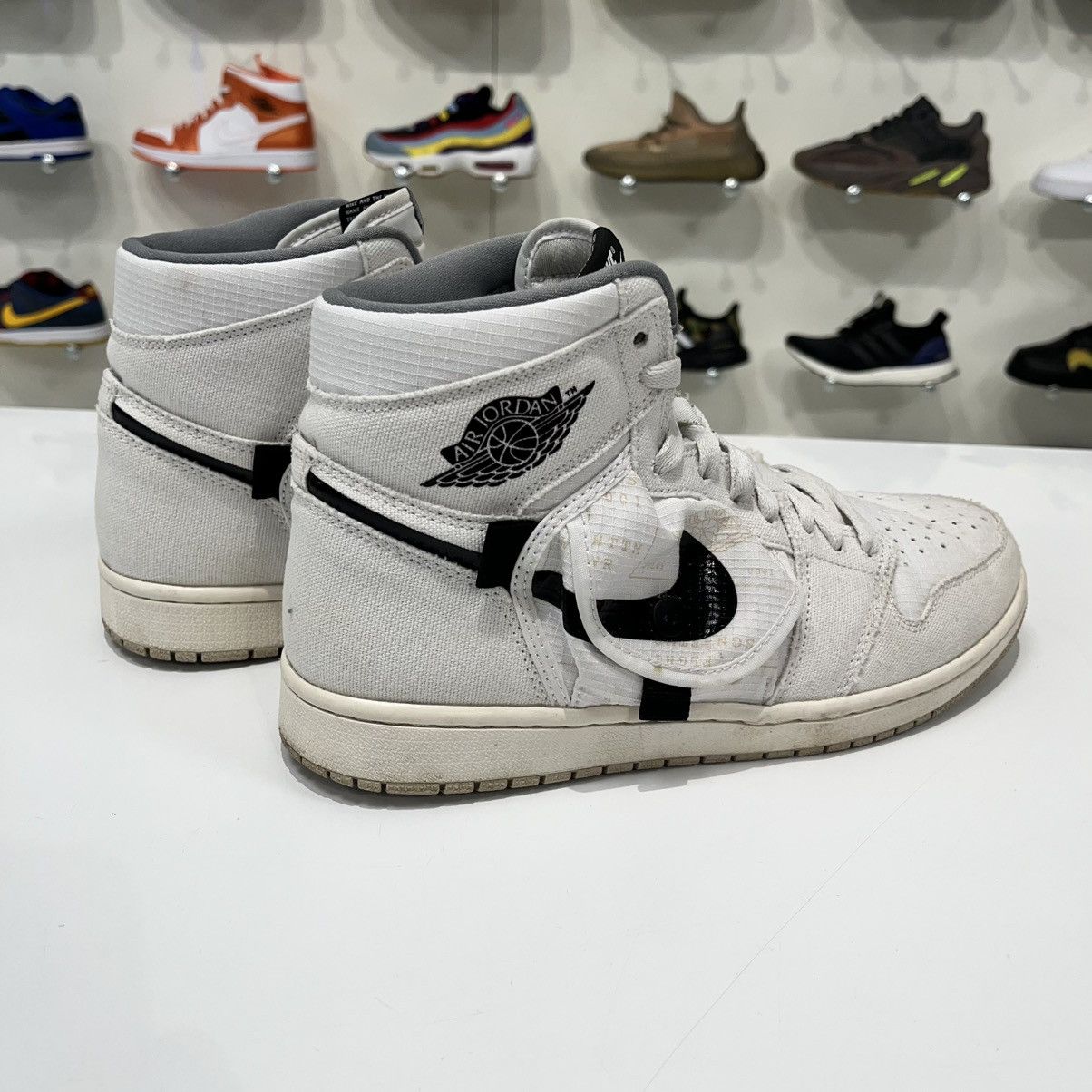 Nike Air Jordan 1 Retro High OG SP Utility White/Black Size US 9 / EU 42 - 6 Thumbnail