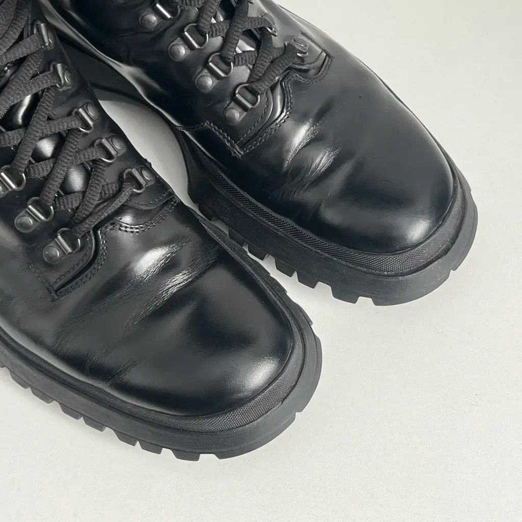 Prada Prada Leather Brixxen Hiking Boot Size US 11 / EU 44 - 2 Thumbnail