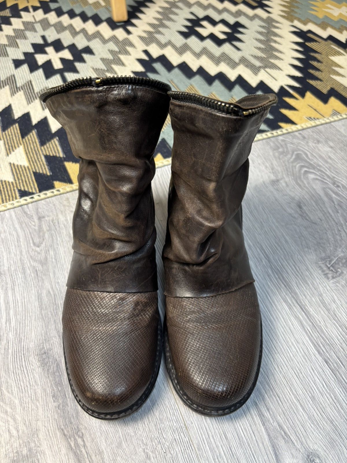 A.S.98 A.S98 leather zipper biker boots Y2K Size US 5.5 / IT 35.5 - 16 Thumbnail