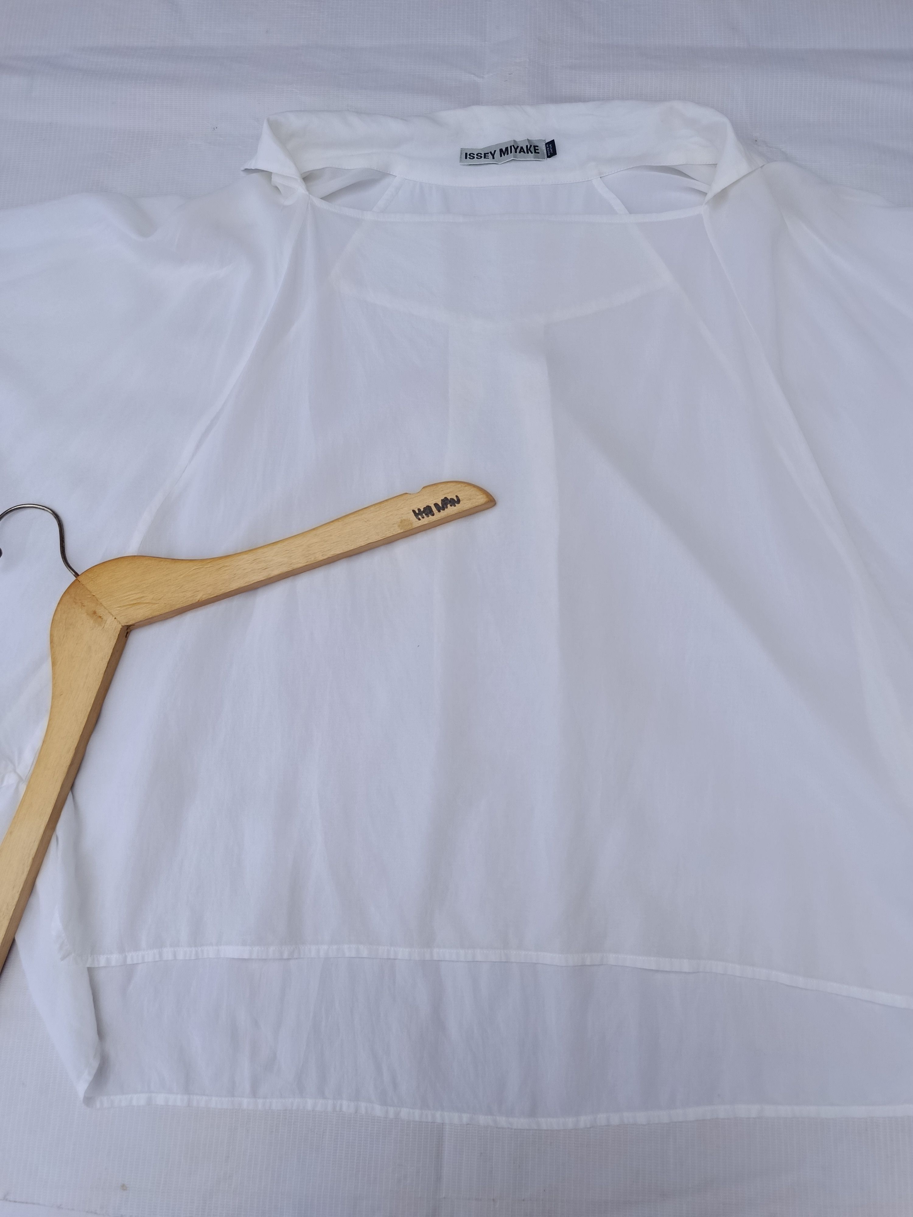 Issey Miyake Vintage 00s Issey Miyake Cropped Blouses Size M / US 6-8 / IT 42-44 - 6 Thumbnail