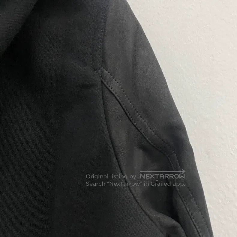 Rick Owens Rick Owens Leather-sleeved jacket Size US S / EU 44-46 / 1 - 3 Thumbnail