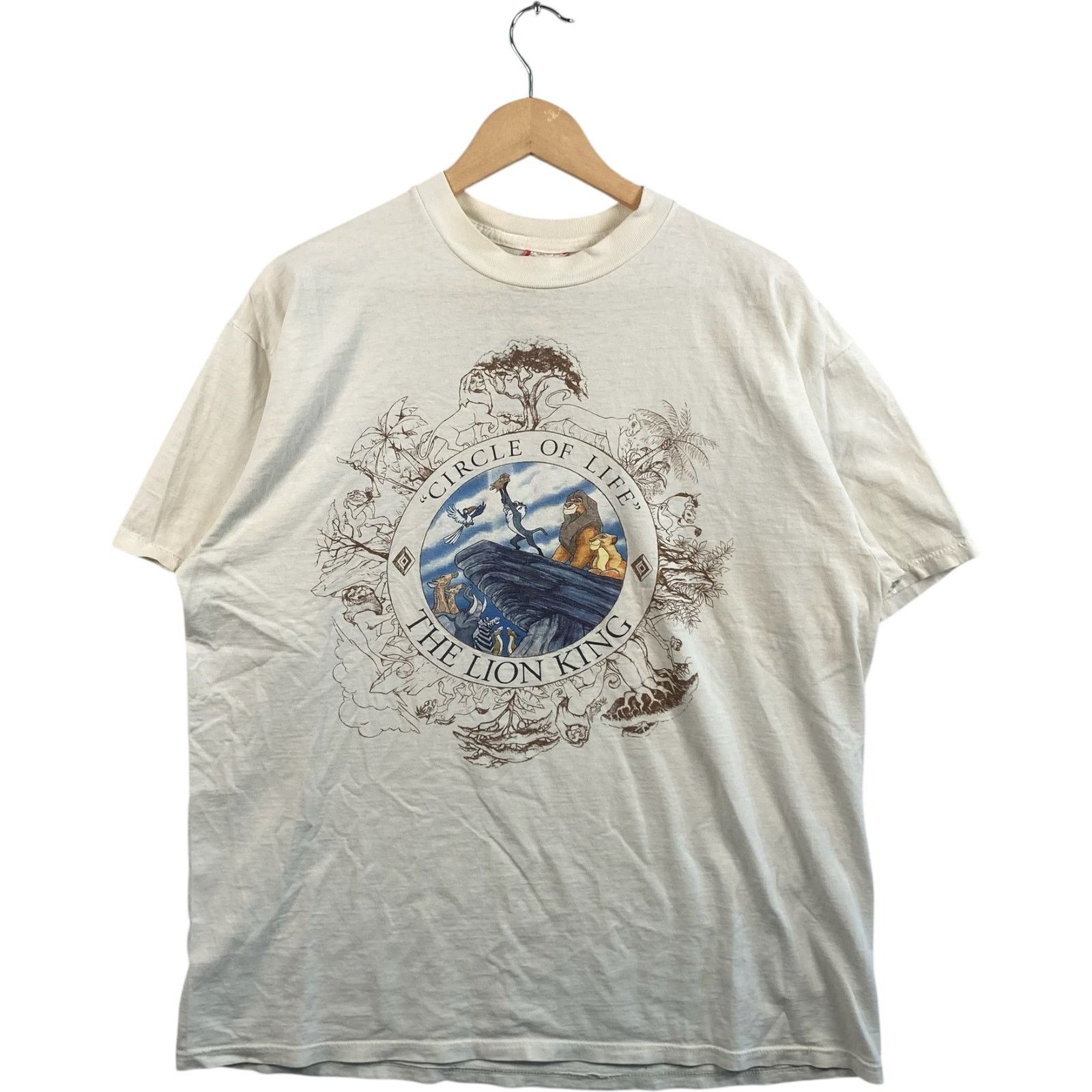 Disney Vintage Disney The Lion King "Circle Of Life" Tee XL Size US XL / EU 56 / 4 - 1 Thumbnail