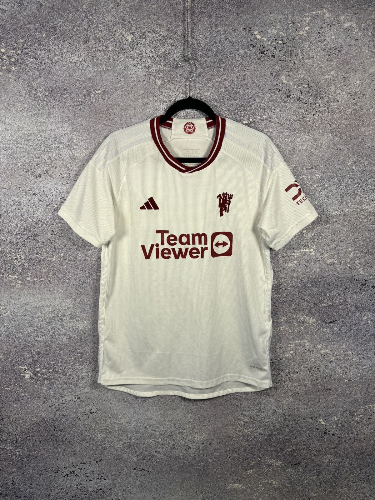 Adidas Vintage Manchester United 2023/24 Third Adidas Soccer Jersey Size US M / EU 48-50 / 2 - 1 Thumbnail