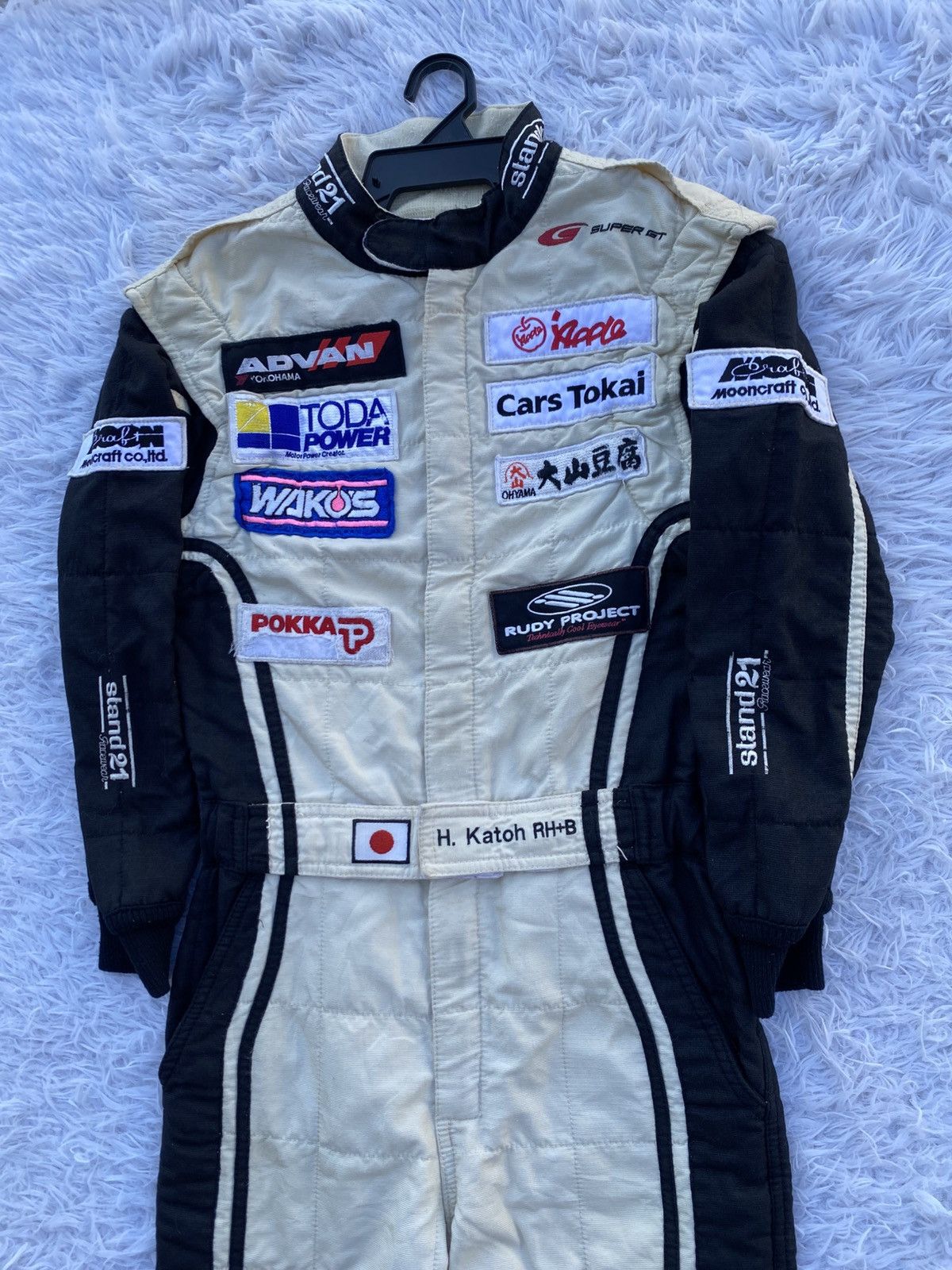 Racer Worldwide Rare Vintage Yokohama Coverall Racing Outfit Japan Size US S / EU 44-46 / 1 - 9 Thumbnail