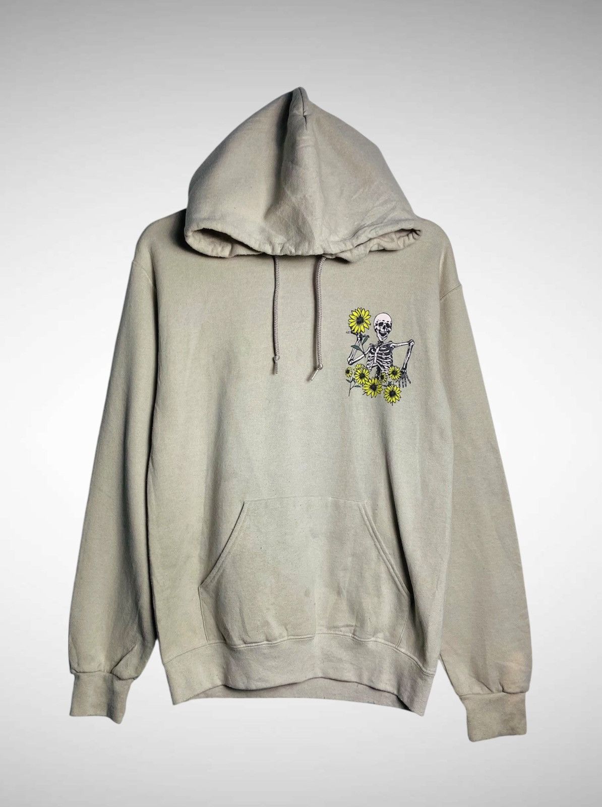 Bowery Bowery Skull + Flowers Hoodie Size US M / EU 48-50 / 2 - 2 Thumbnail