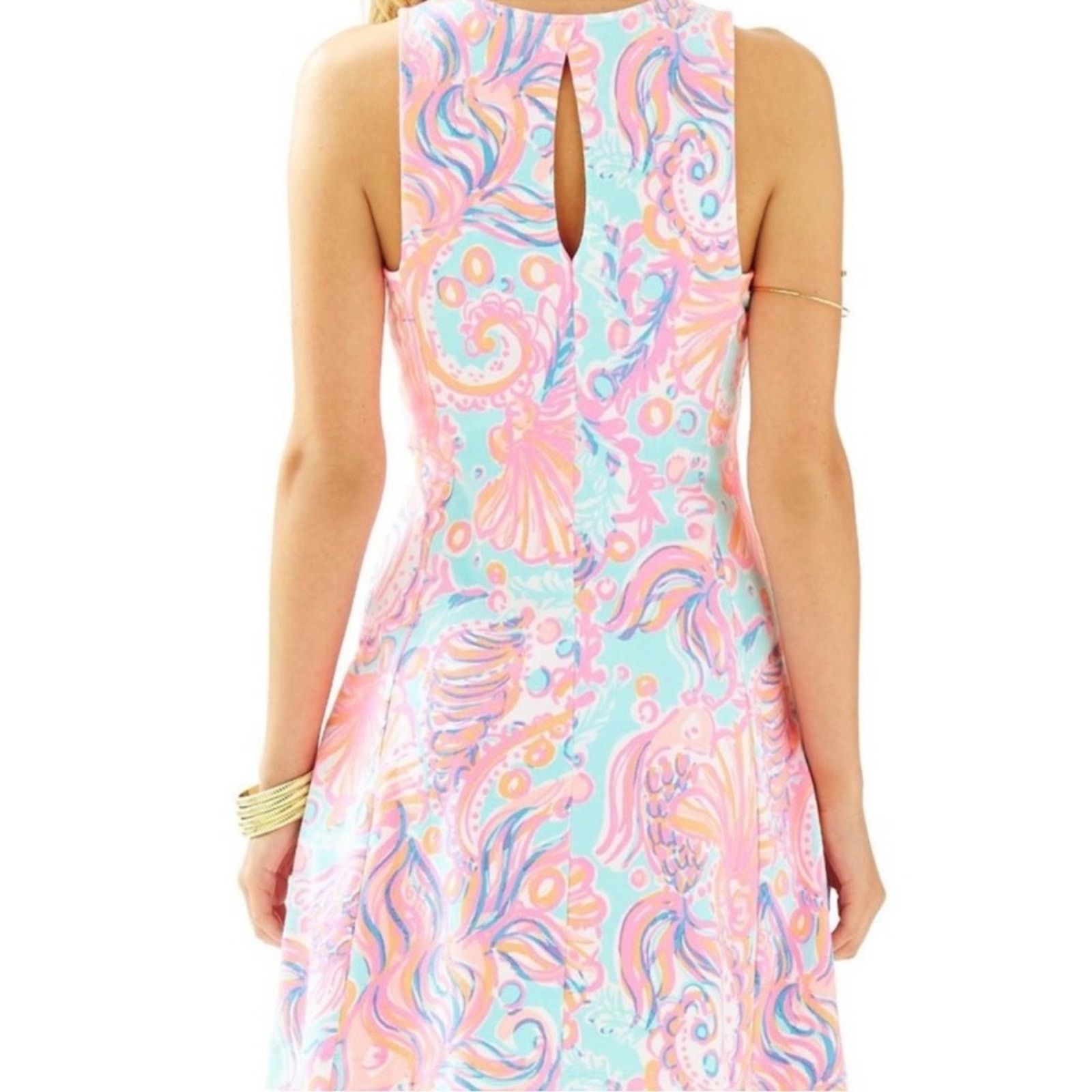 Lilly Pulitzer LILLY PULITZER Felicity Too Much Bubbly Print Dress Size XS / US 0-2 / IT 36-38 - 3 Thumbnail