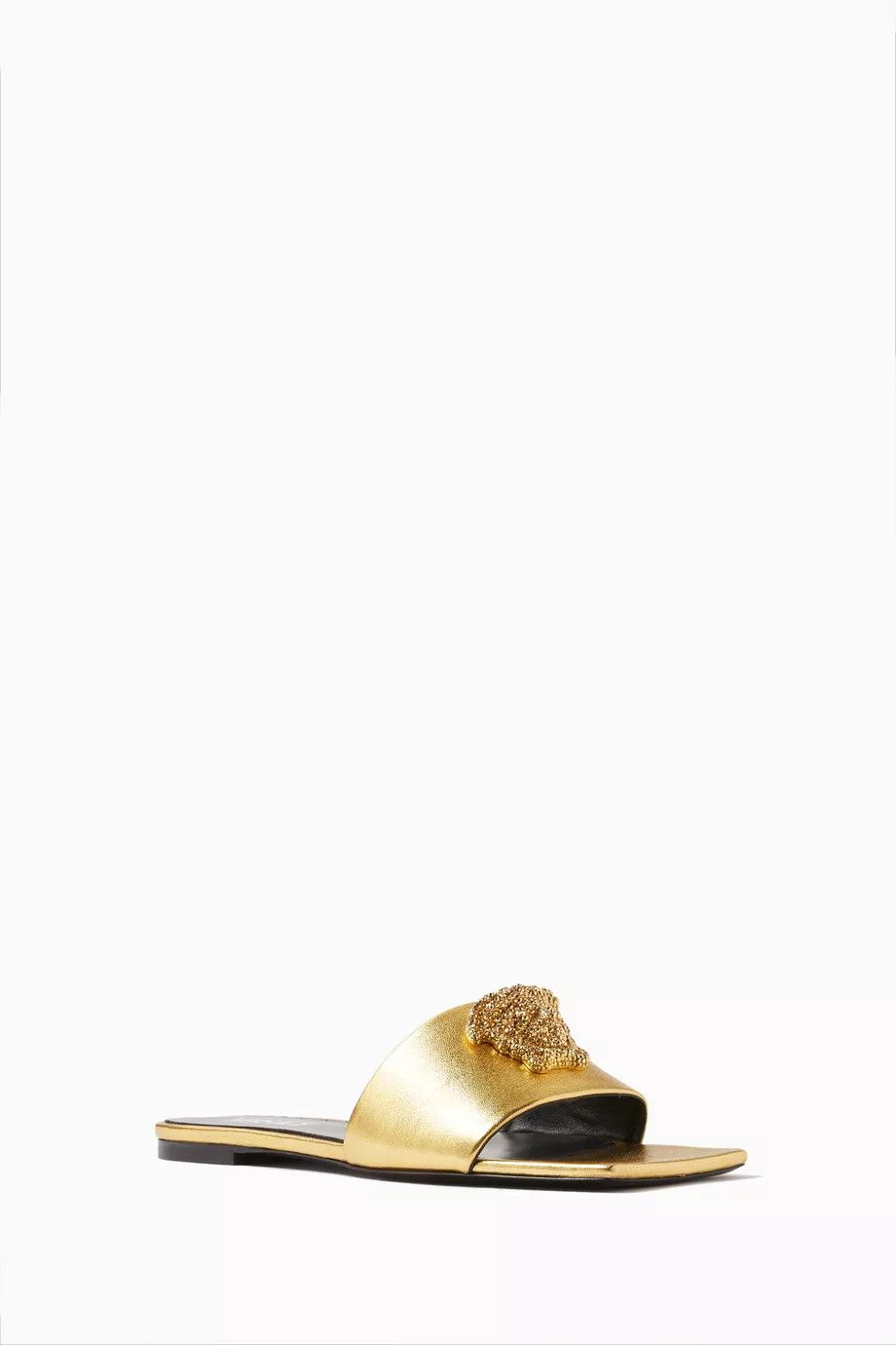 Versace o1y0226 Flats in Gold Size US 5 / IT 35 - 2 Thumbnail