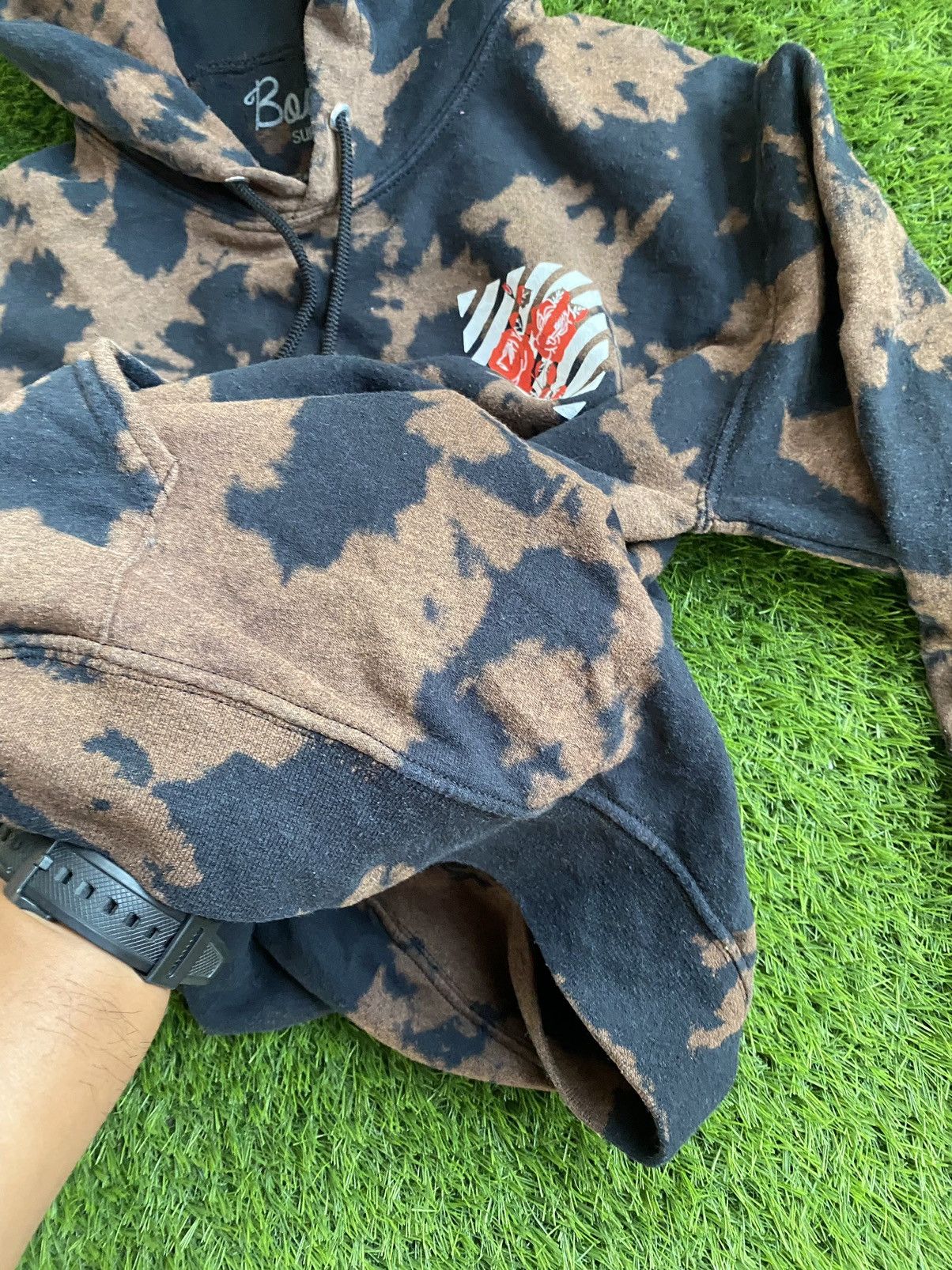 If Six Was Nine Bowery Supply Co Tie Die Hooded Size US S / EU 44-46 / 1 - 6 Thumbnail