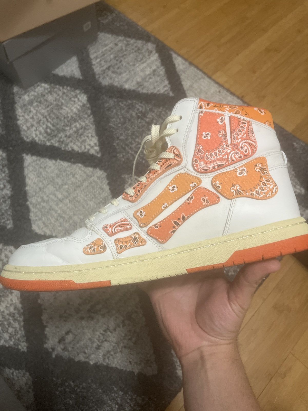 Other Amiri Hightop Bandana Sneakers Size US 11 / EU 44 - 6 Thumbnail