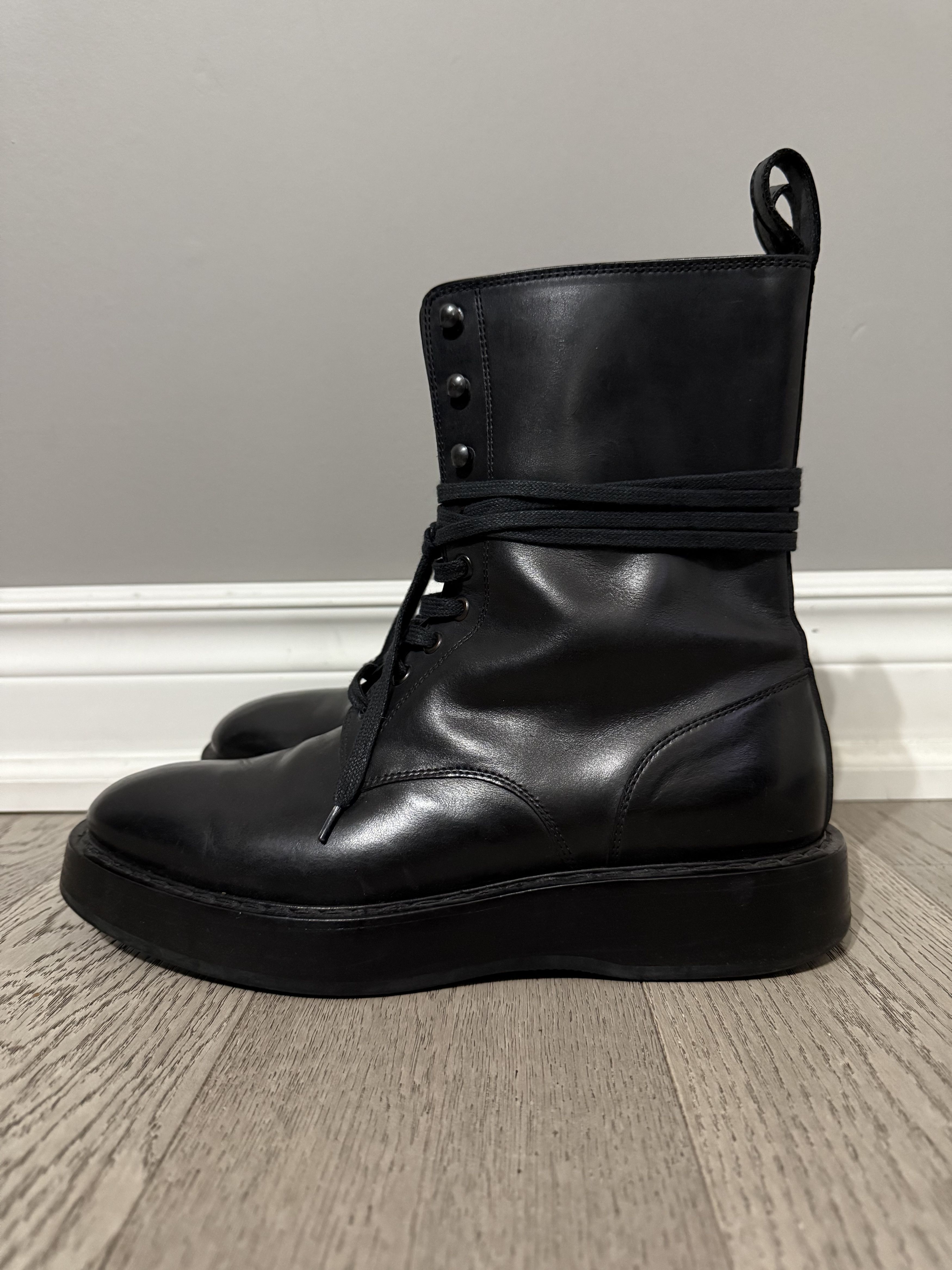 Bottega Veneta combat boots