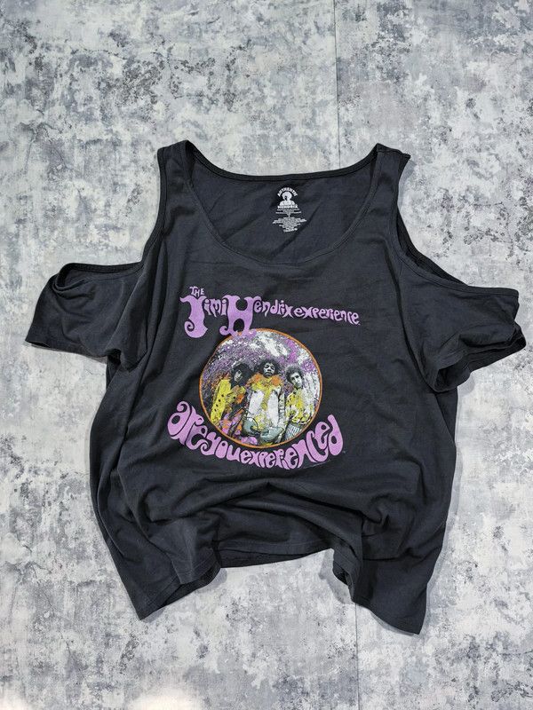 Band Tees oversize jimi hendrix top rock alt Size XL / US 12-14 / IT 48-50 - 1 Thumbnail
