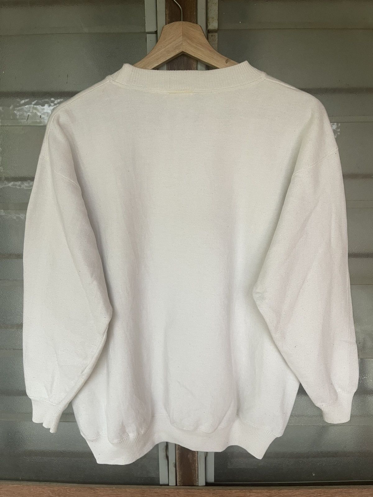 Nike Vintage 90's Nike Big Center Swoosh Crewneck Sweatshirt Size US L / EU 52-54 / 3 - 8 Thumbnail
