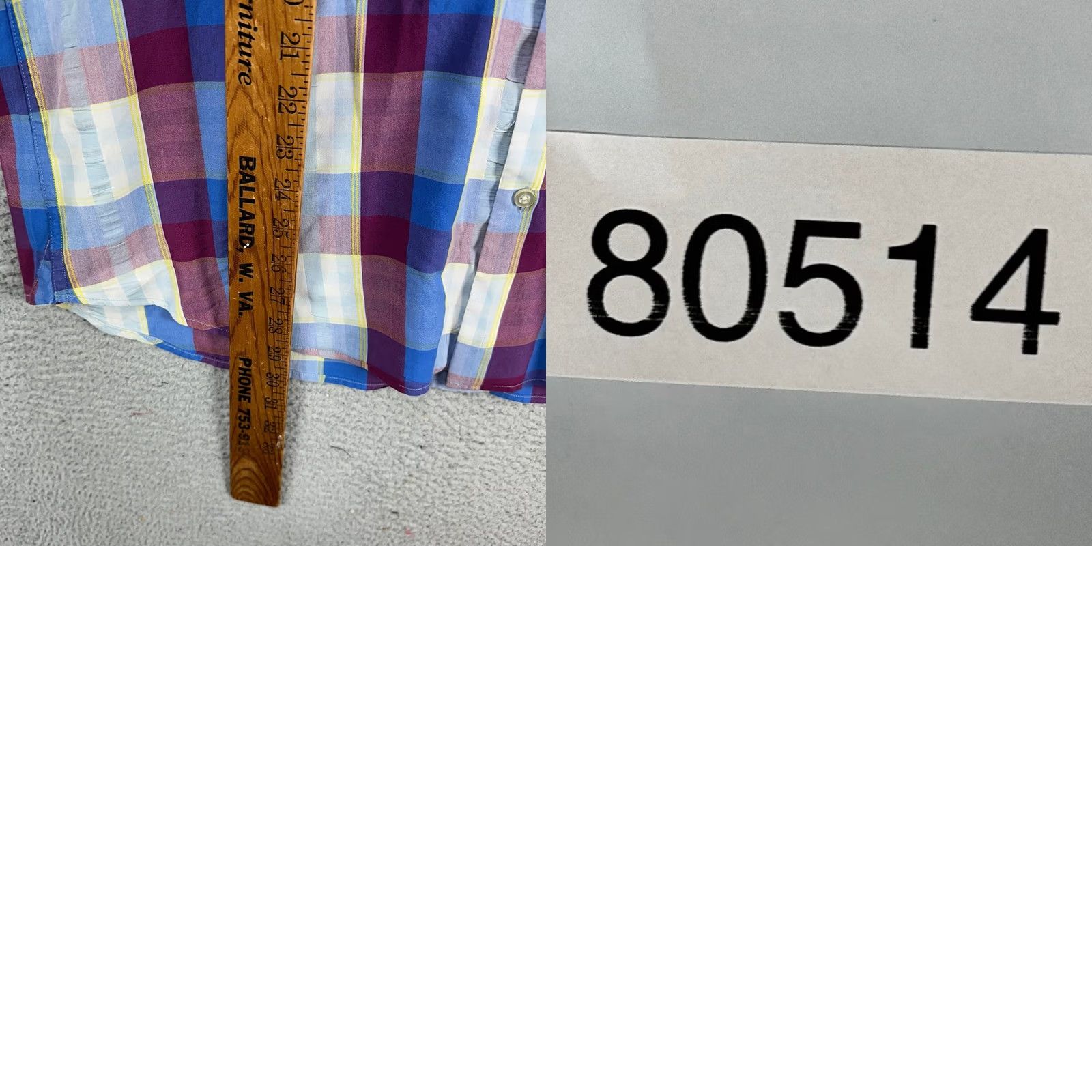 Tommy Bahama VINTAGE Tommy Bahama Silk Blend Shirt Button Up Mens XL Blue Maroon Plaid Flap Pocket Size US XL / EU 56 / 4 - 8 Thumbnail