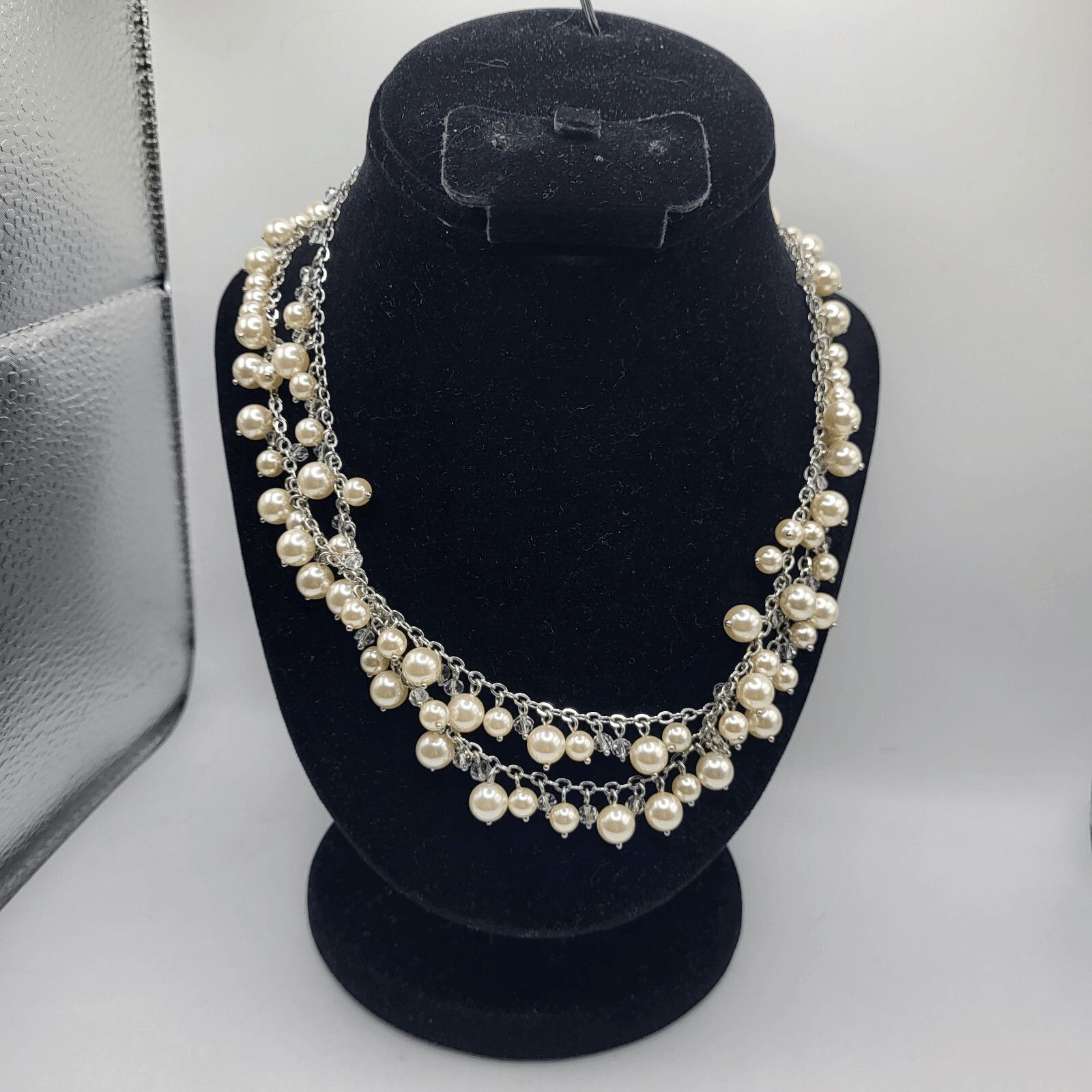 Banana Republic Banana Republic Long Strand Faux Pearl Bauble Necklace 36in Size ONE SIZE - 4 Thumbnail