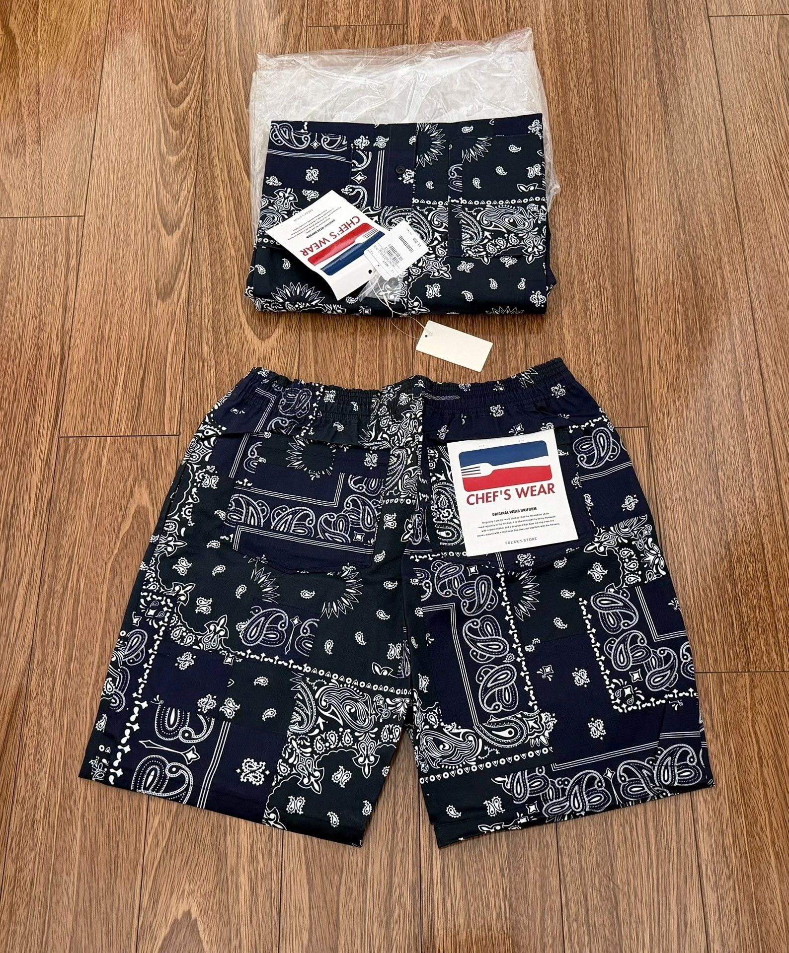Japanese Brand FREAK'S STORE Chef Shirt Shorts Set Size US L / EU 52-54 / 3 - 6 Thumbnail