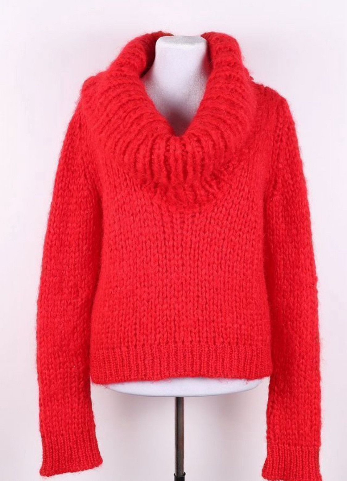 Alexander McQueen Alexander McQueen FW2005 Runway Mohair Wool Sweater Size XS / US 0-2 / IT 36-38 - 1 Thumbnail