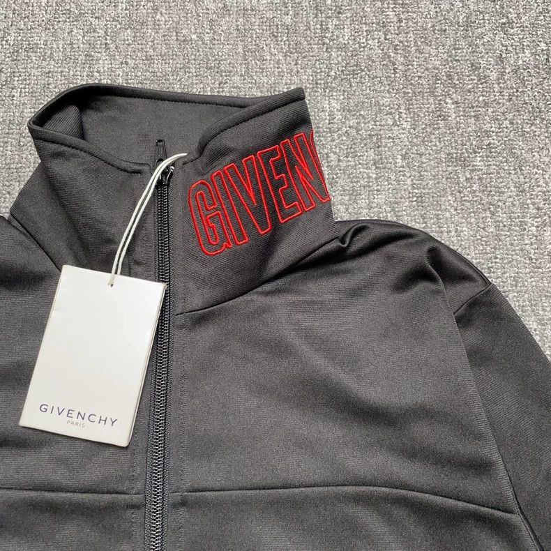 Givenchy Givenchy Size 40Embroidered Logo Black School Jacket 2506-N Size US M / EU 48-50 / 2 - 4 Thumbnail
