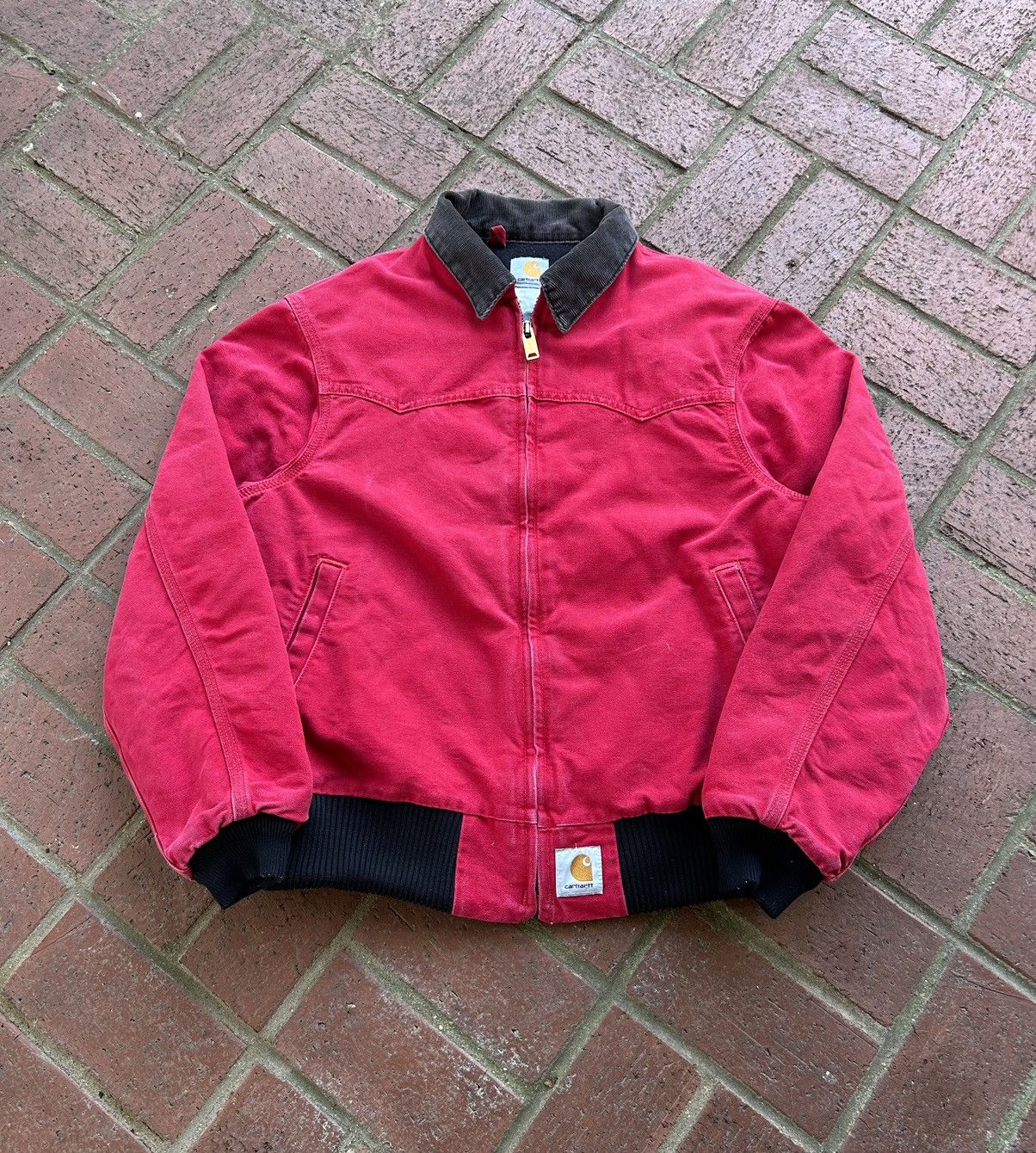 Carhartt × Streetwear × Vintage Vintage 1990s Carhartt J13 red 