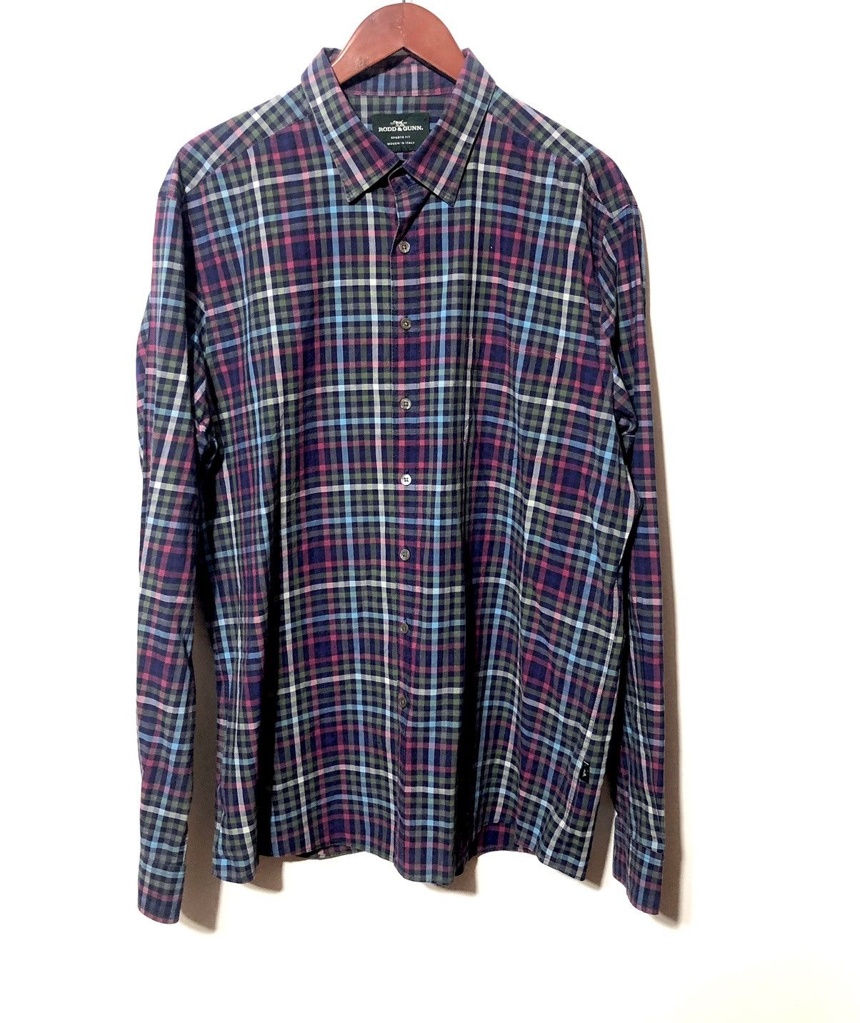 Designer × Rodd & Gunn Rood and gunn italian woven sports fit button shirt slim Size US XXL / EU 58 / 5 - 1 Thumbnail