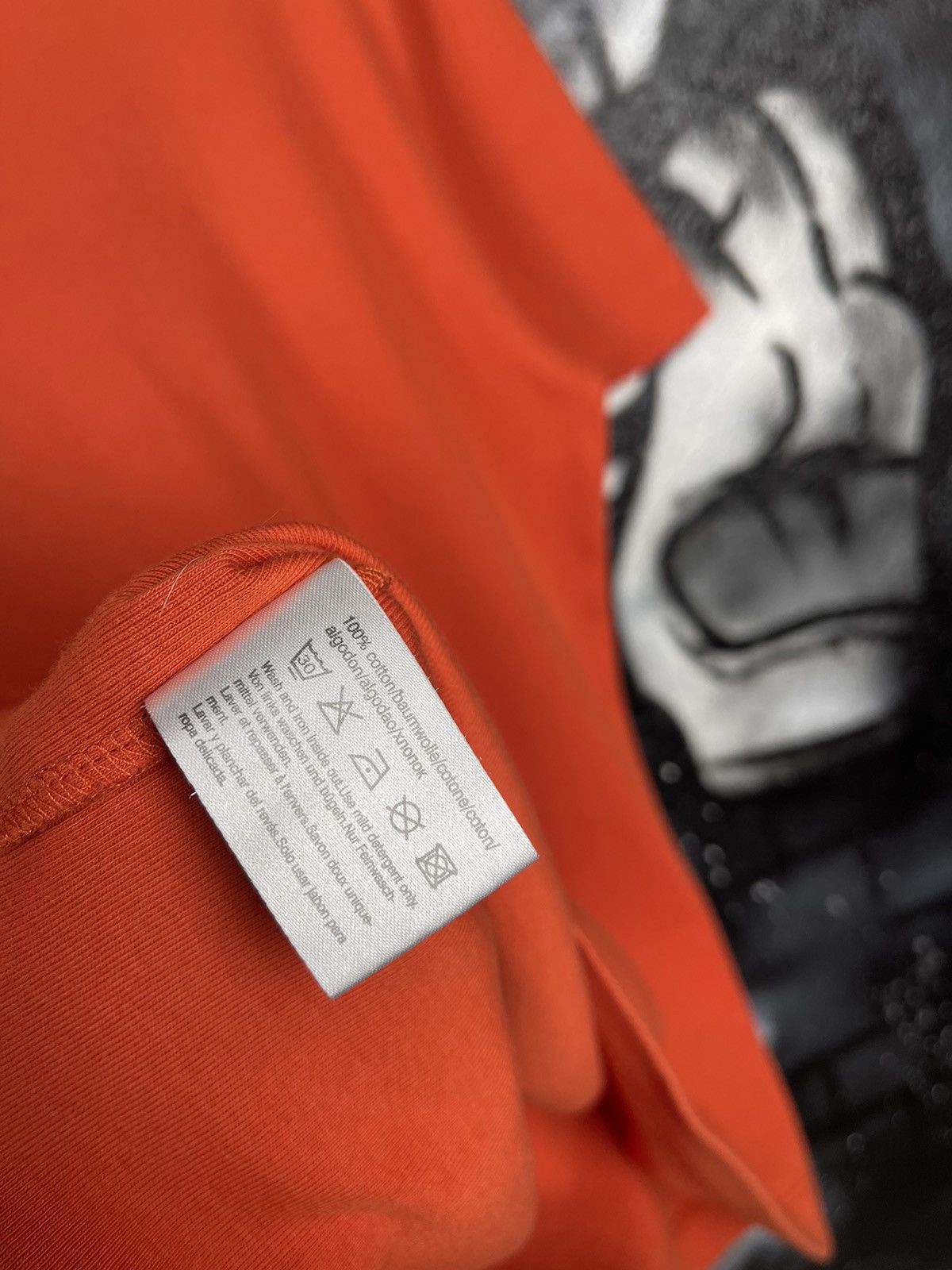 Hugo Boss Hugo Boss Y2K Orange Cotton Lady’s Front Printed Logo T-Shirt Size Large Size L / US 10 / IT 46 - 12 Thumbnail