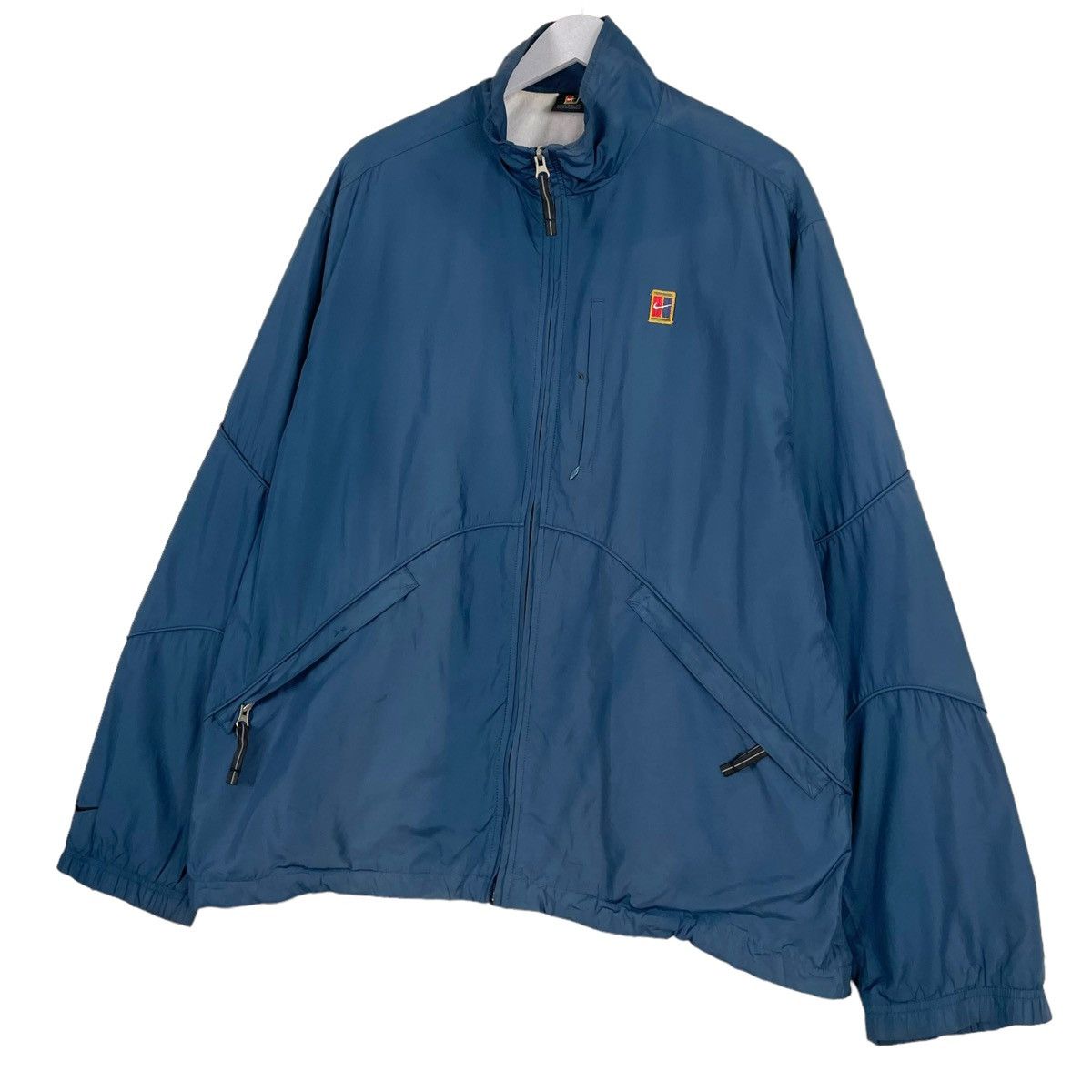 Nike × Nike ACG × Vintage 💥90s NIKE COURT SPORT ZIPPER JACKET Size US L / EU 52-54 / 3 - 3 Thumbnail