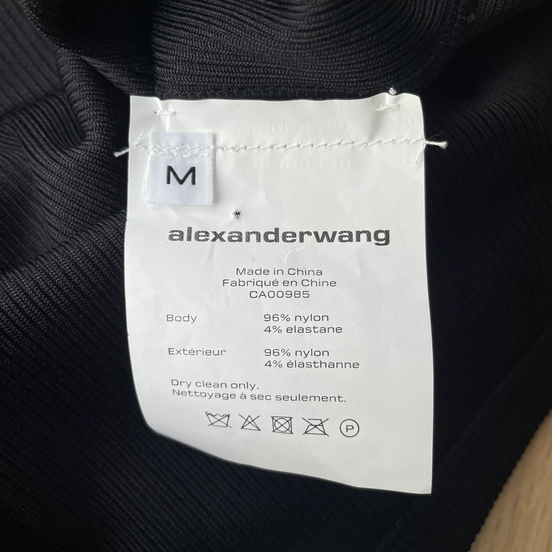 Alexander McQueen Alexander Wang Chain Strap Cami Knit Dress Black M Size M / US 6-8 / IT 42-44 - 6 Thumbnail