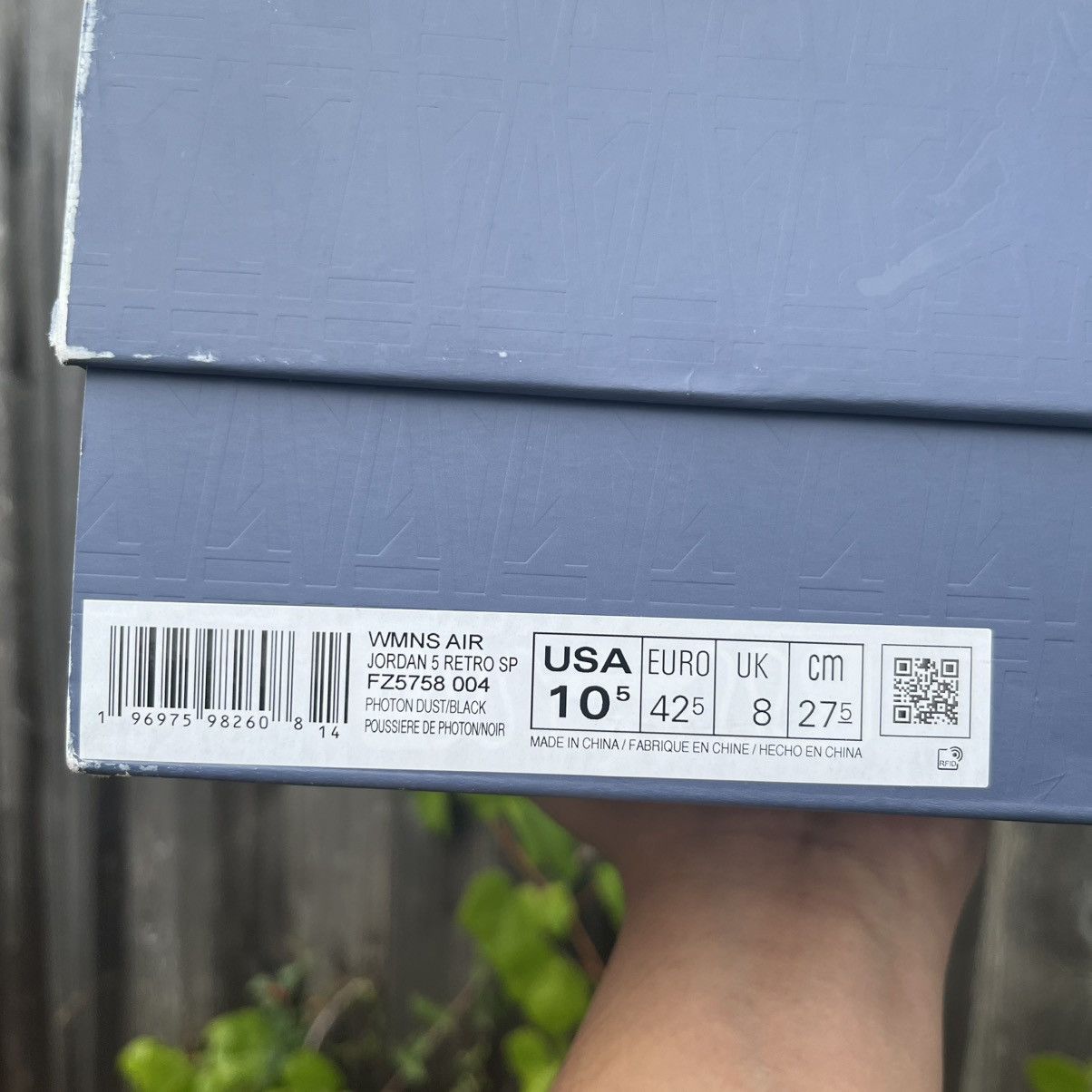 A Ma Maniere × Nike Nike air Jordan 5 A ma maniere size 10.5w(9men) Size US 9 / EU 42 - 10 Thumbnail
